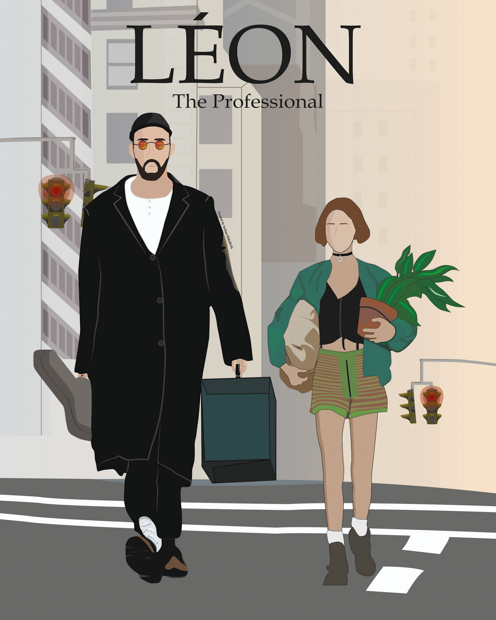 Leon The Professional Illustration