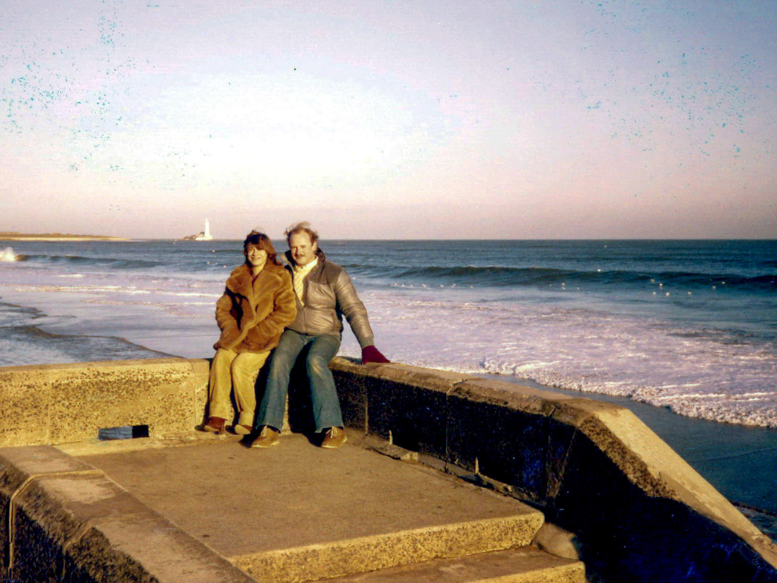 Whitley Bay, New Years Day 1981