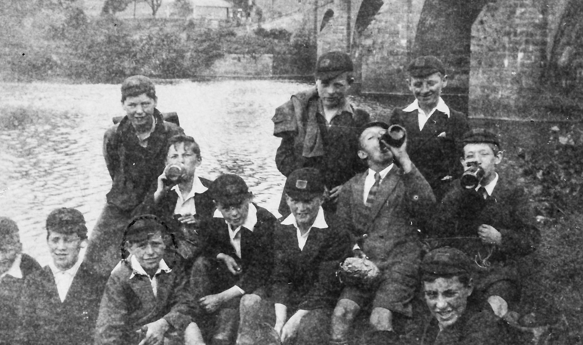 Frank Hill school trip caption