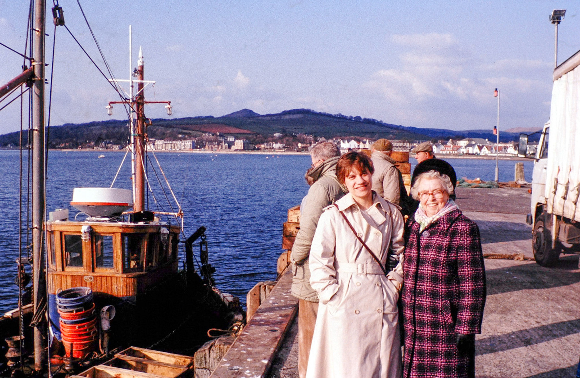 Lesley and Grandma Weddle