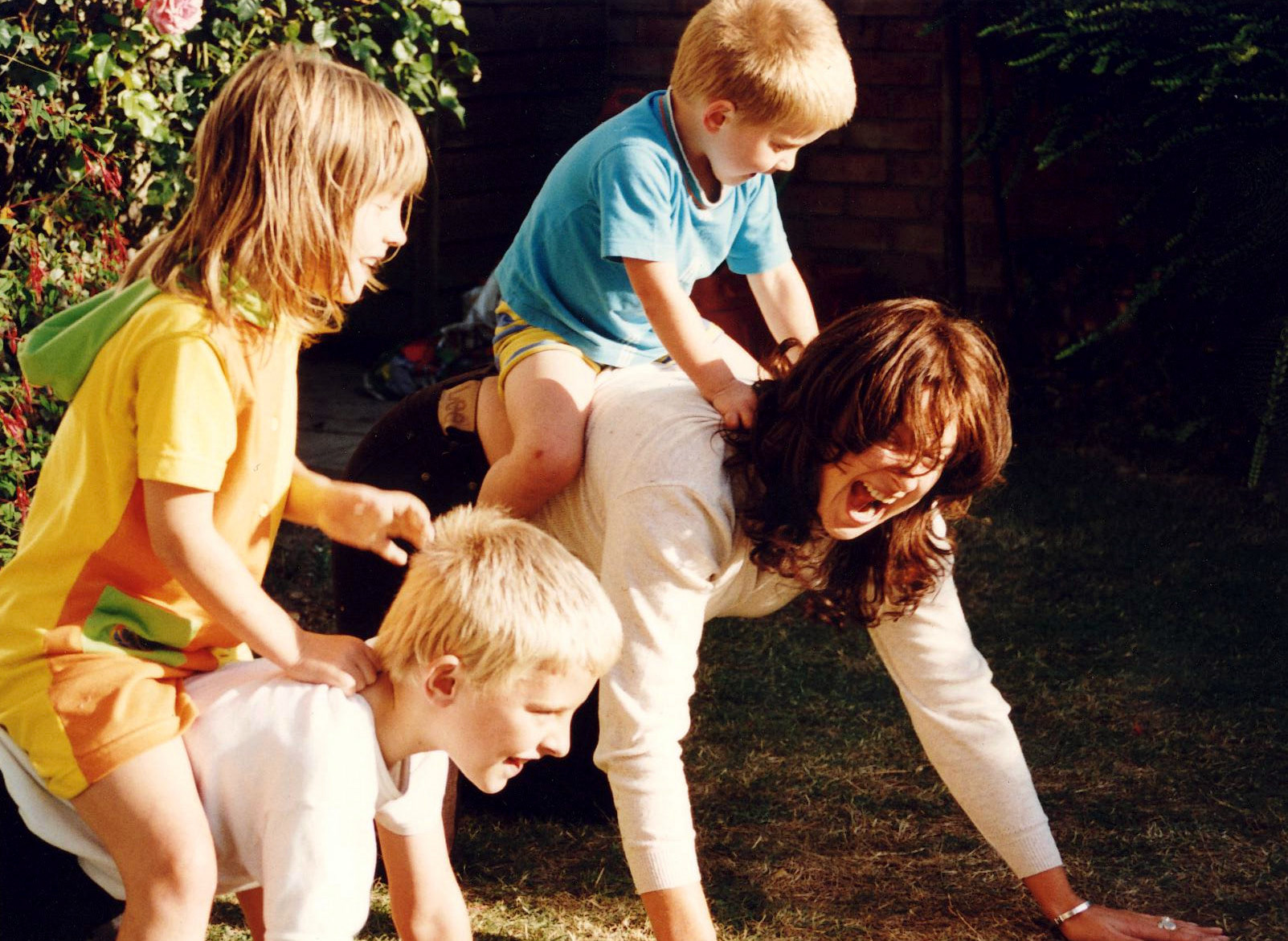 Fun in the garden with Christine