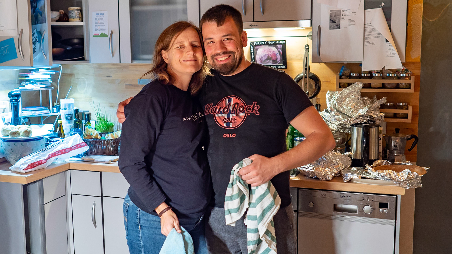 Visit to see Silke and Andre
