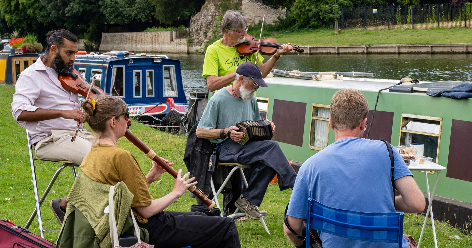 Janet, Geoff, Richard and Graham