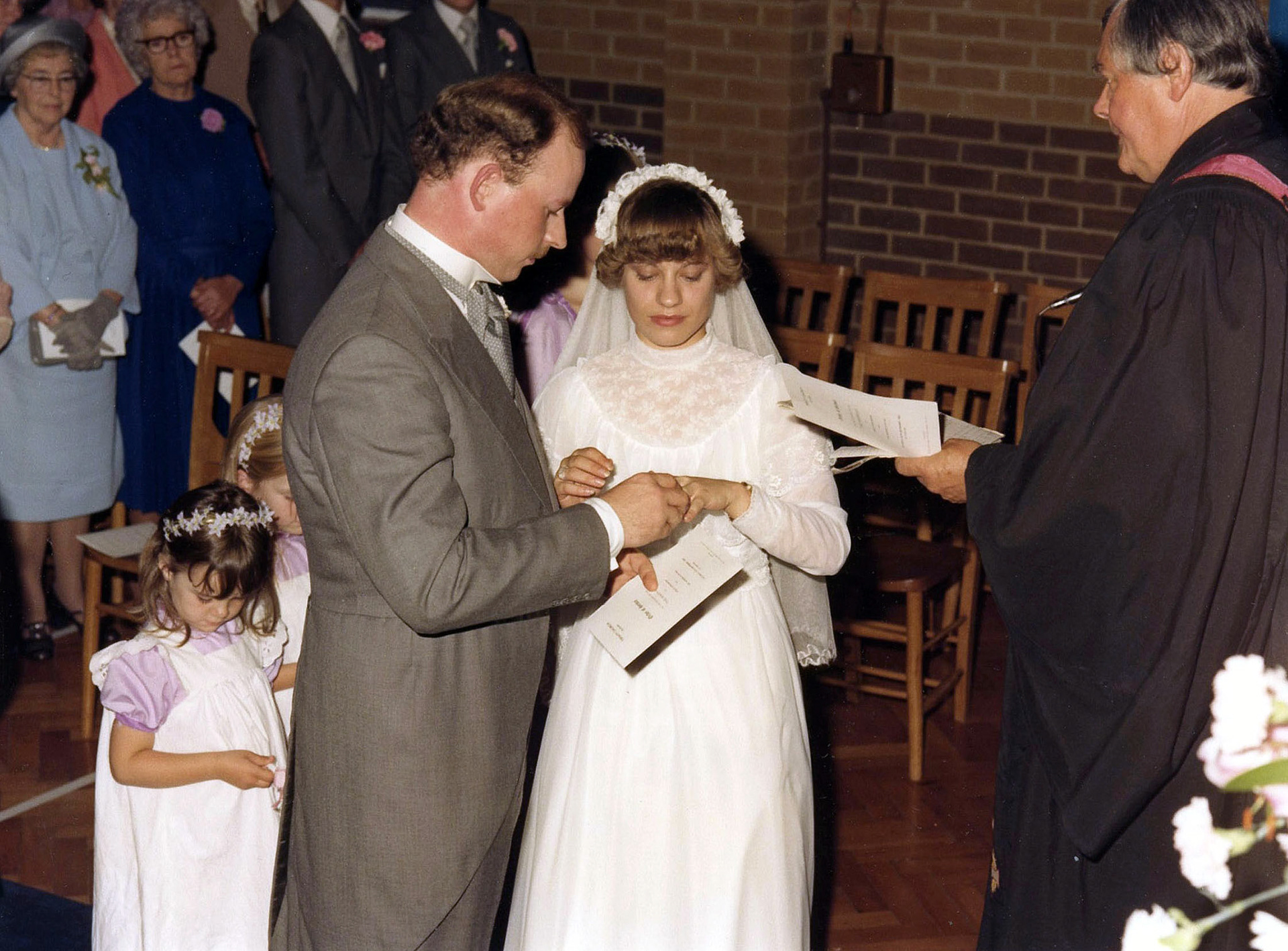 Howard and Lesleys wedding