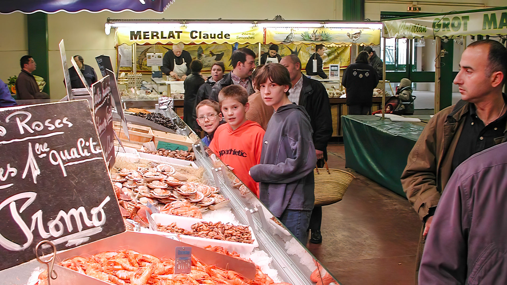 In the fish market