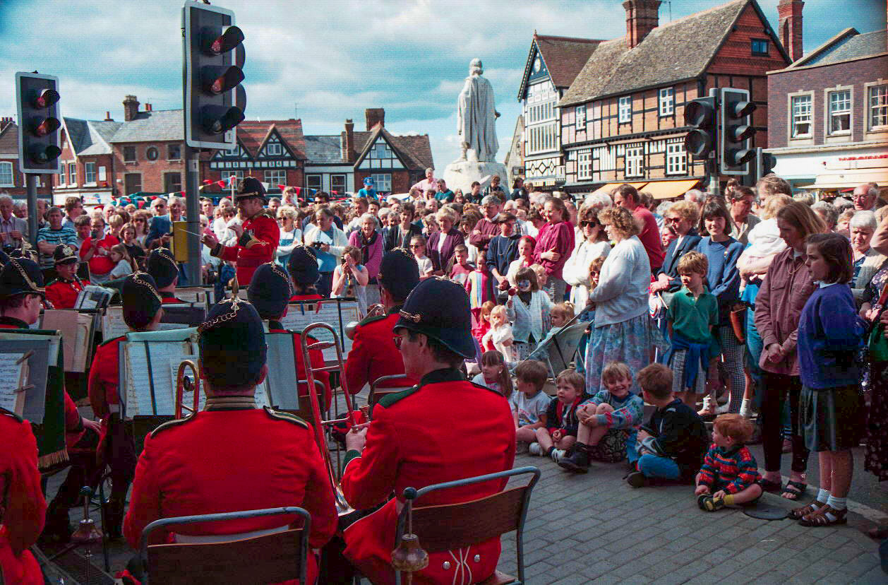This was VE (Victory in Europe) Day in Wantage