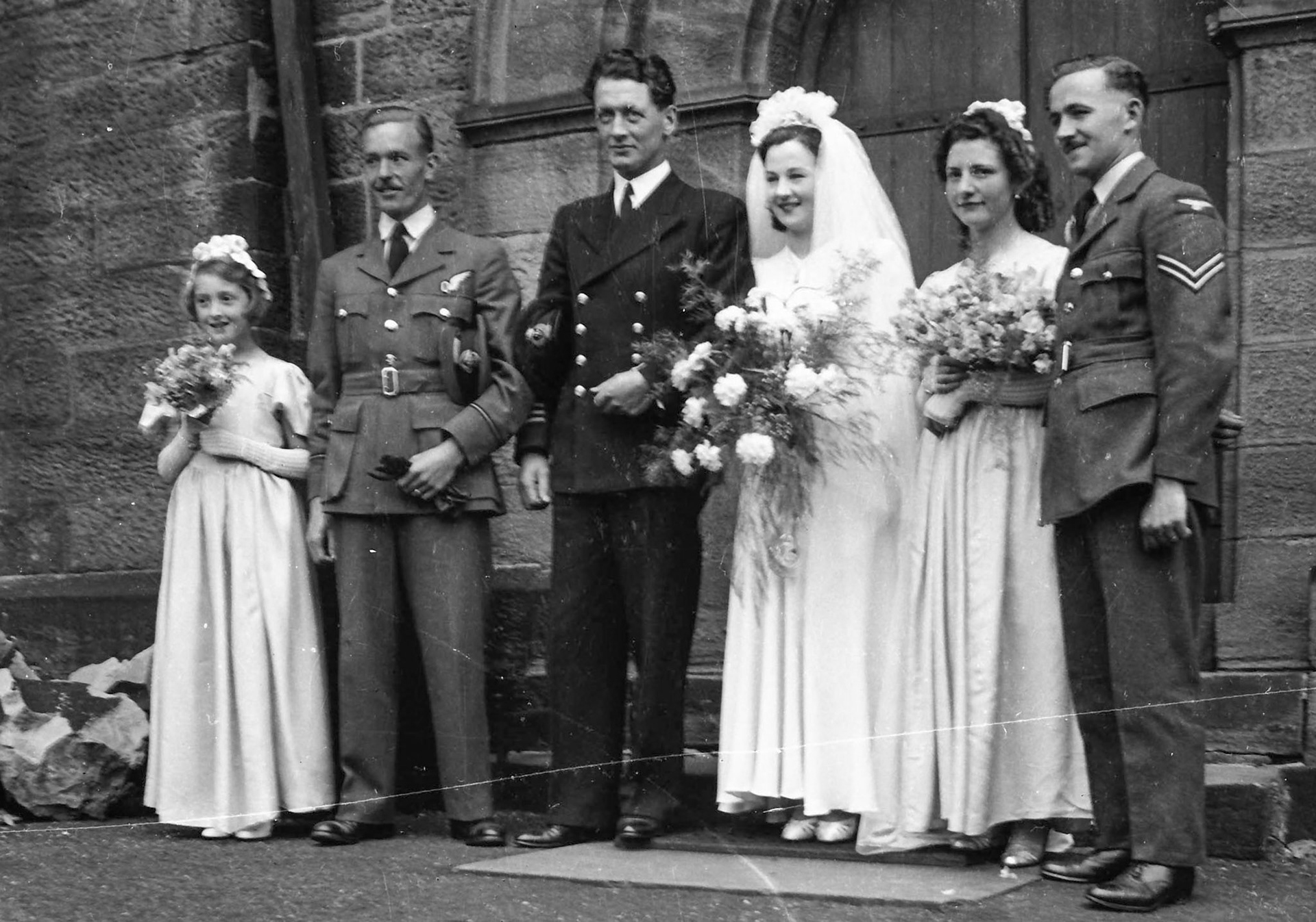 Irene recalls "Irene Mothersole was the bridesmaid"