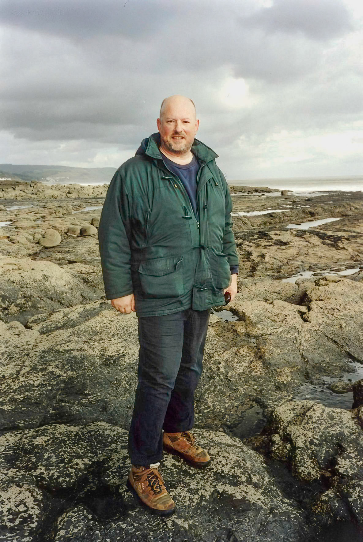 Howard on Tenby beach