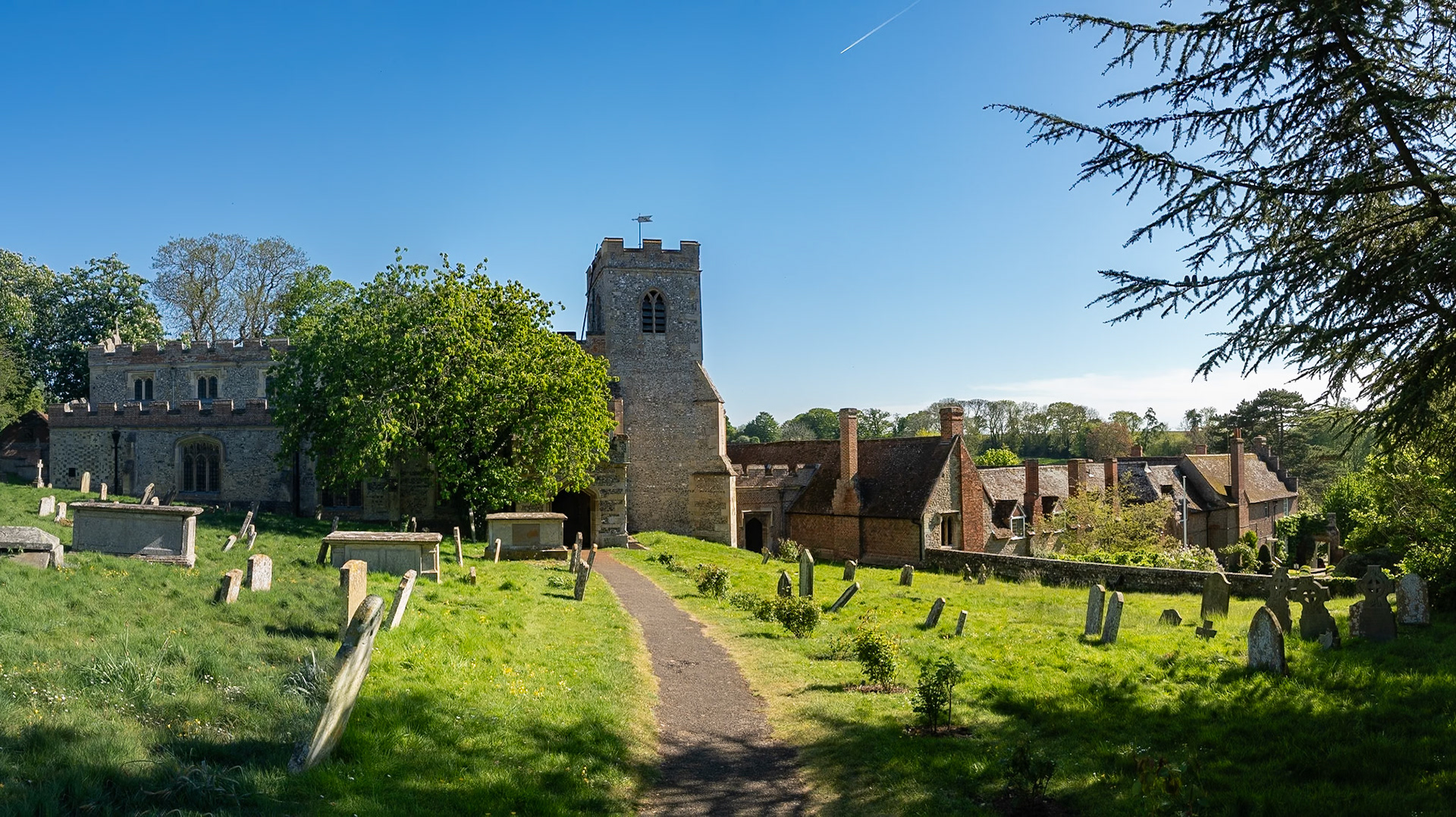 St Mary's Church and Almshouses, Ewelme