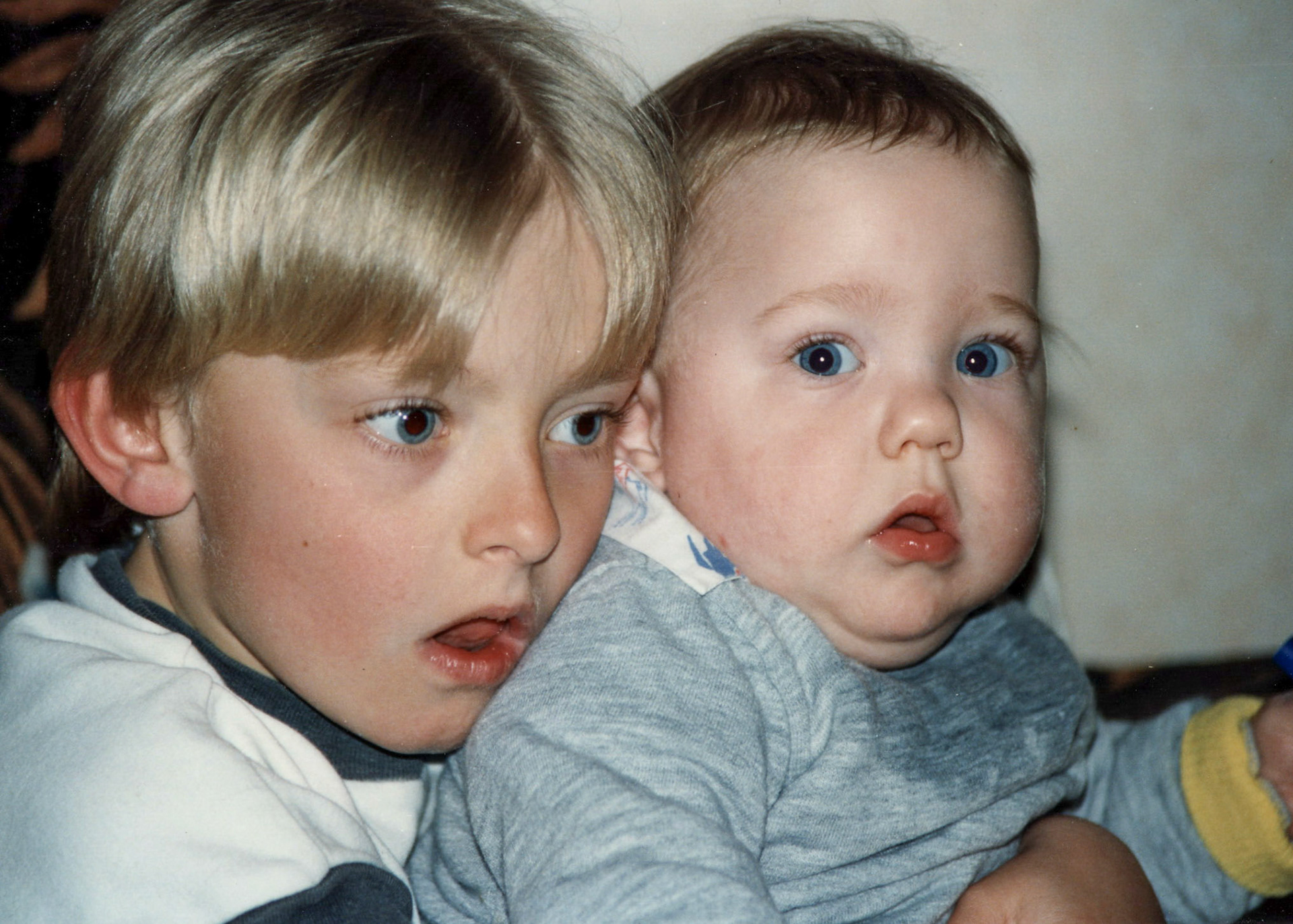 Robert's 1st birthday was at Val Evan's house