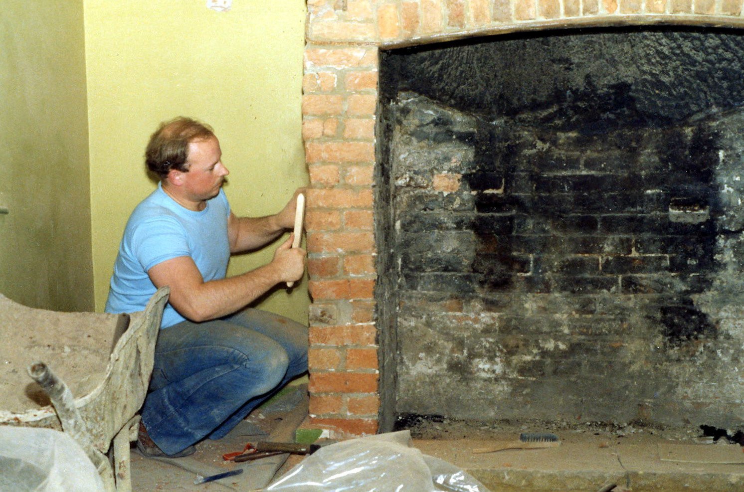 Fireplace restoration 3