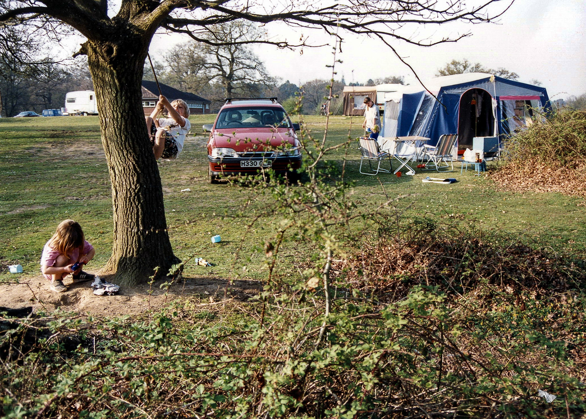 Camping in the New Forest