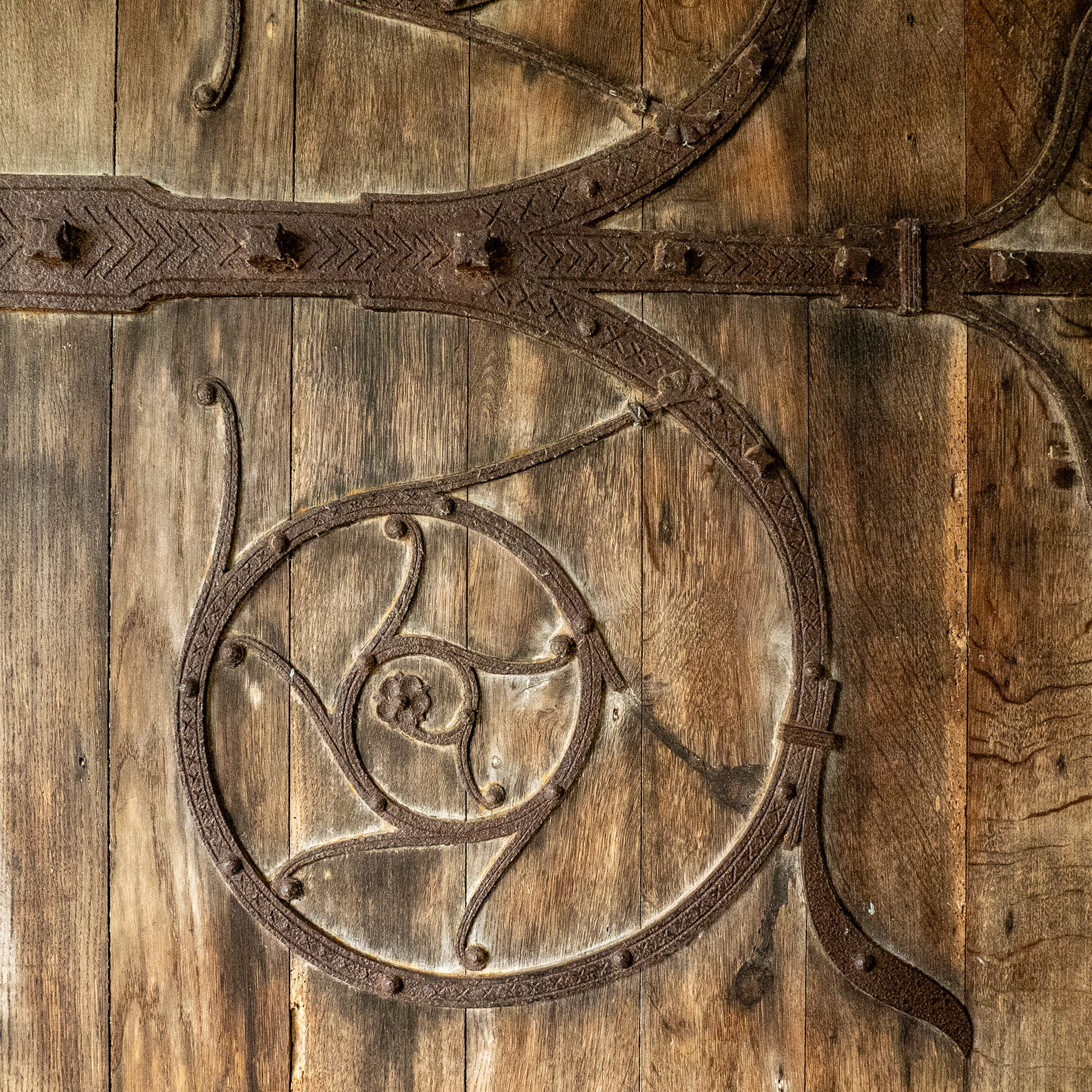 Dorchester Abbey door