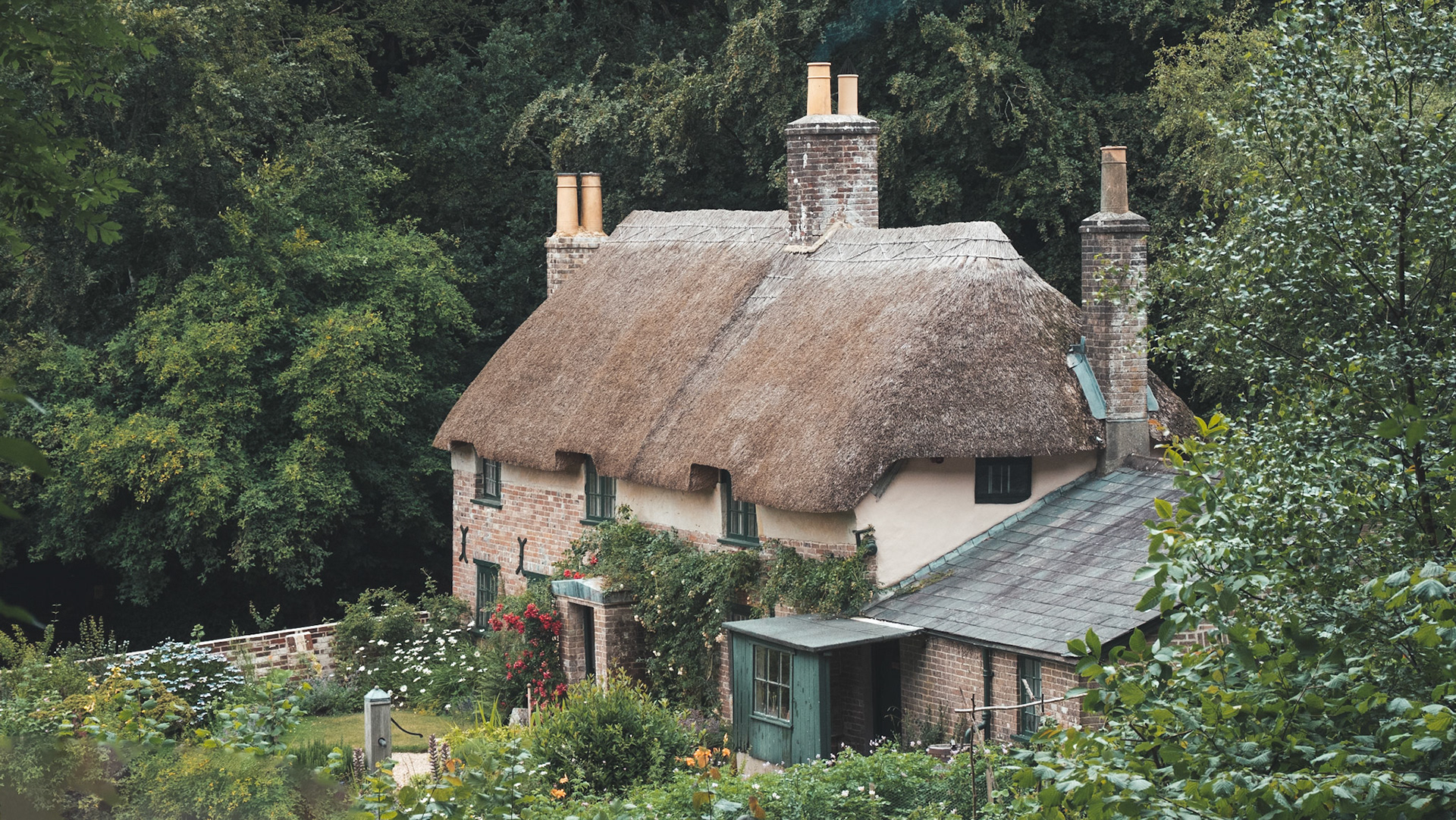 Thomas Hardy's cottage (NT), Higher Bockhampton, Dorset, July 2023