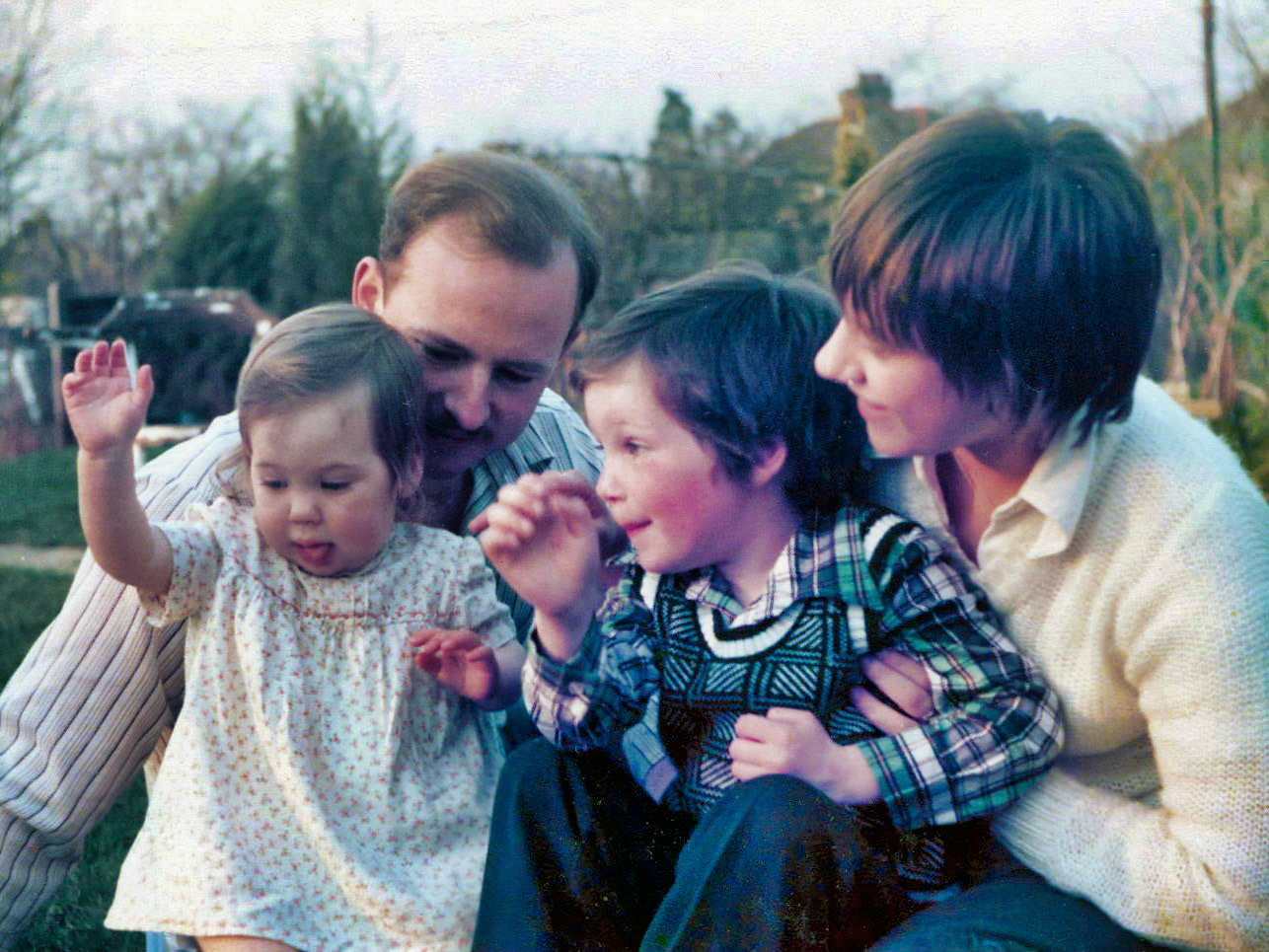 Stuart and Diane's house April 1979