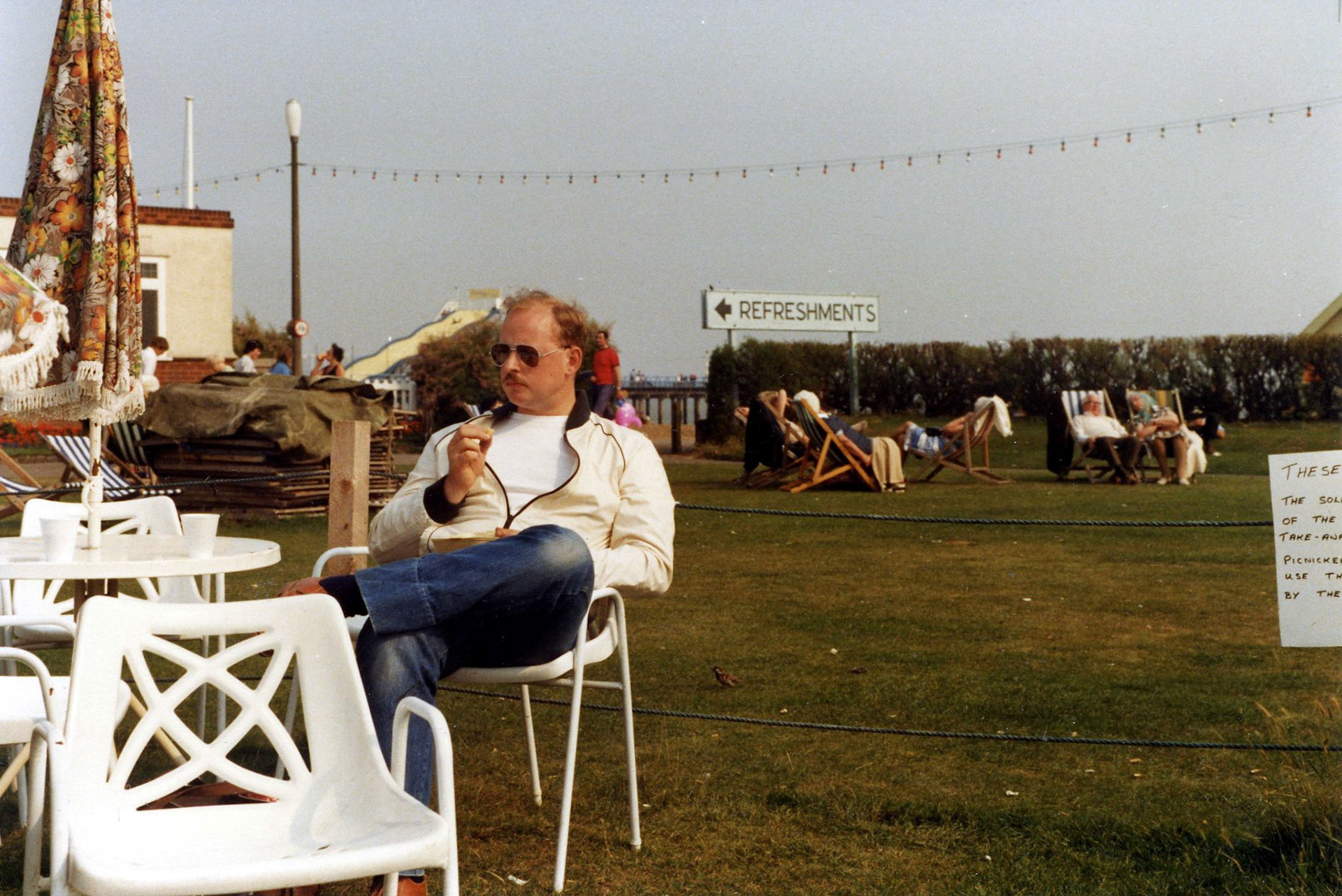 Howard at Felixstowe 1981