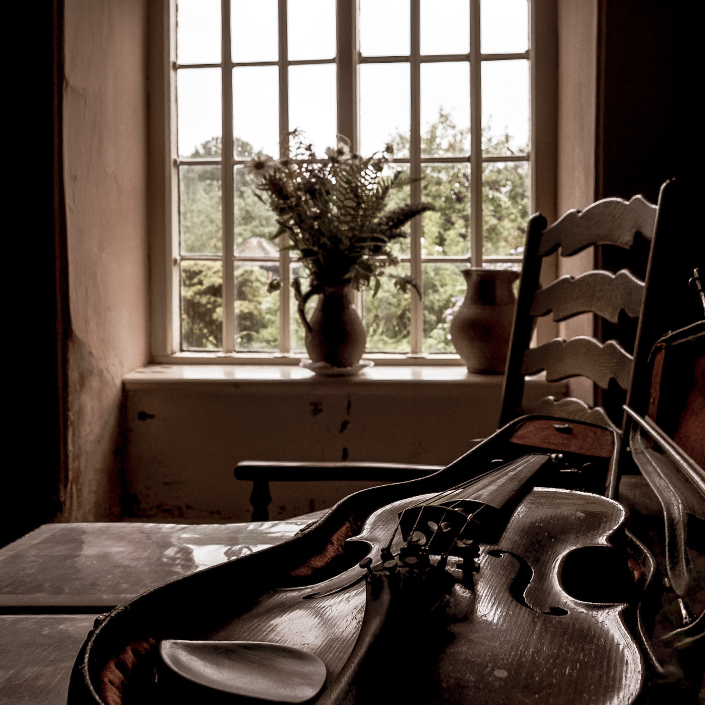 Thomas Hardy's cottage (NT), Higher Bockhampton, Dorset, July 2023