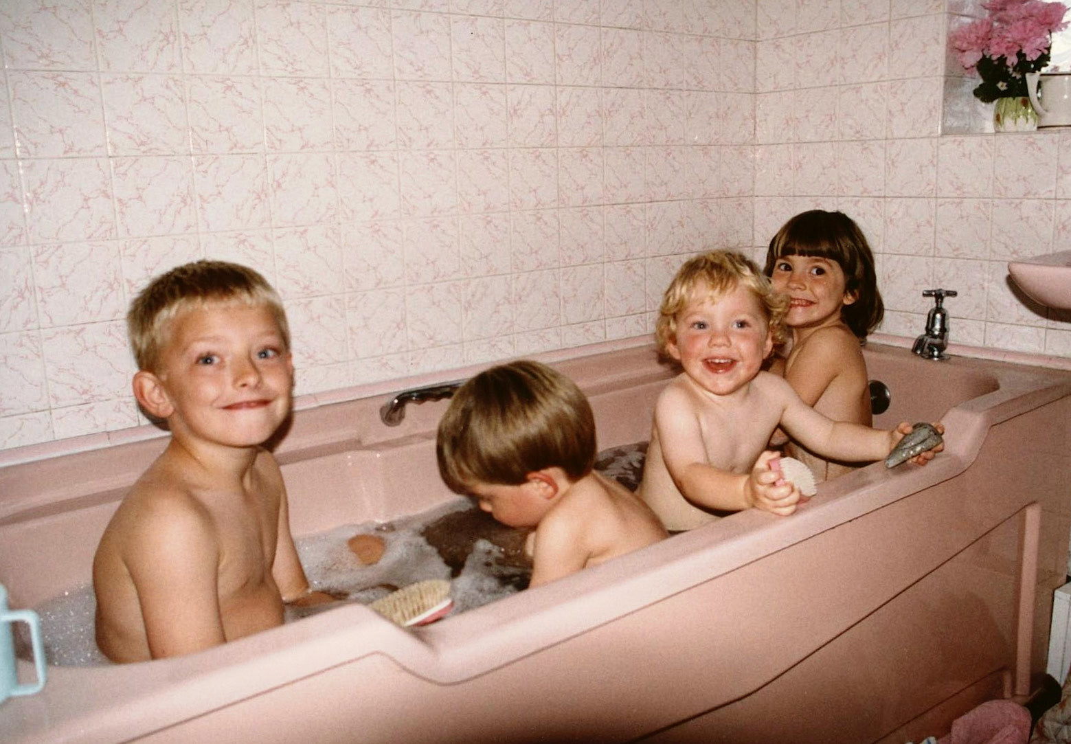 Bathtime at 18 Gorsedene Road, Whitley Bay