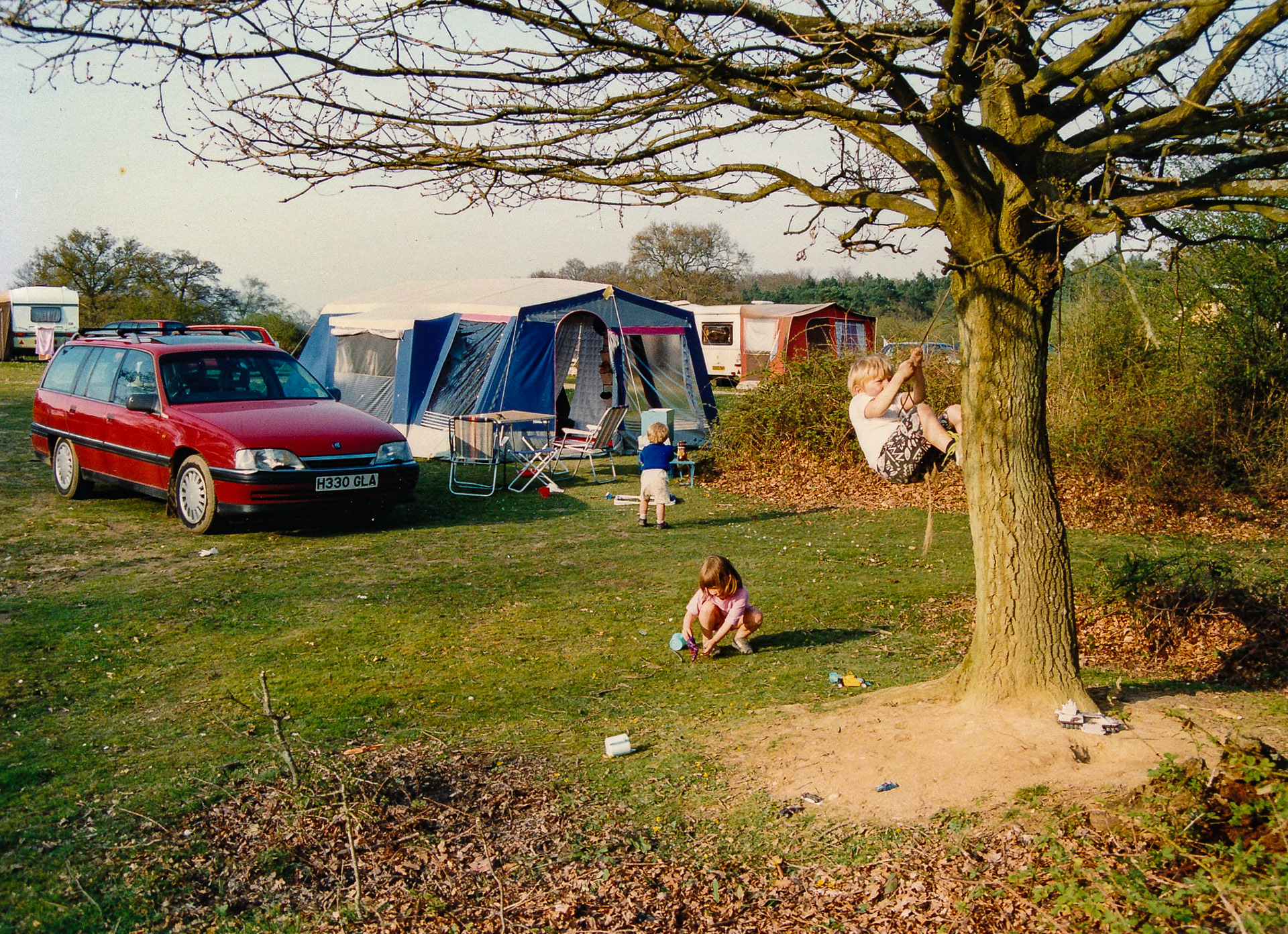 Camping in the New Forest