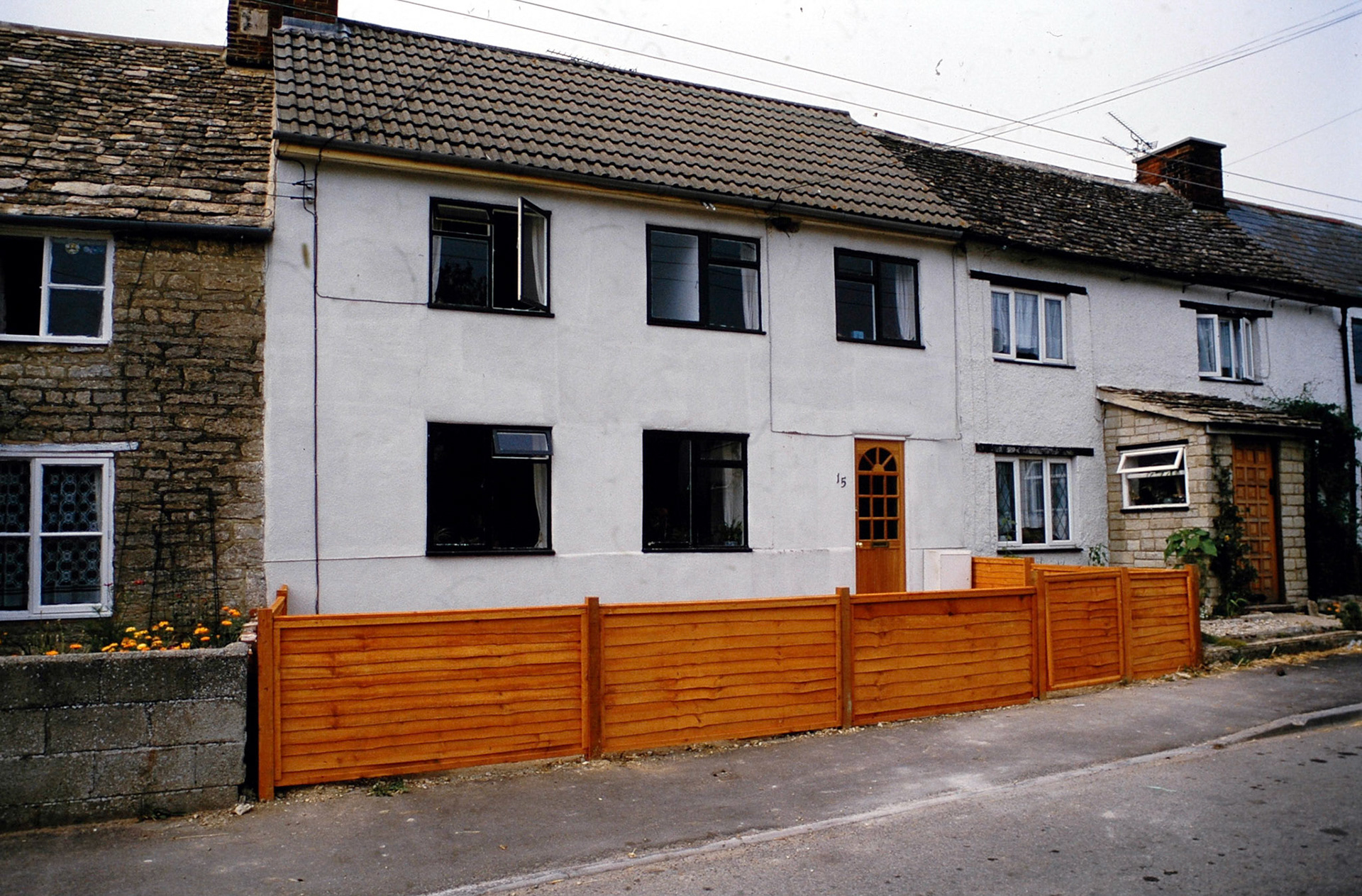 Front garden fence