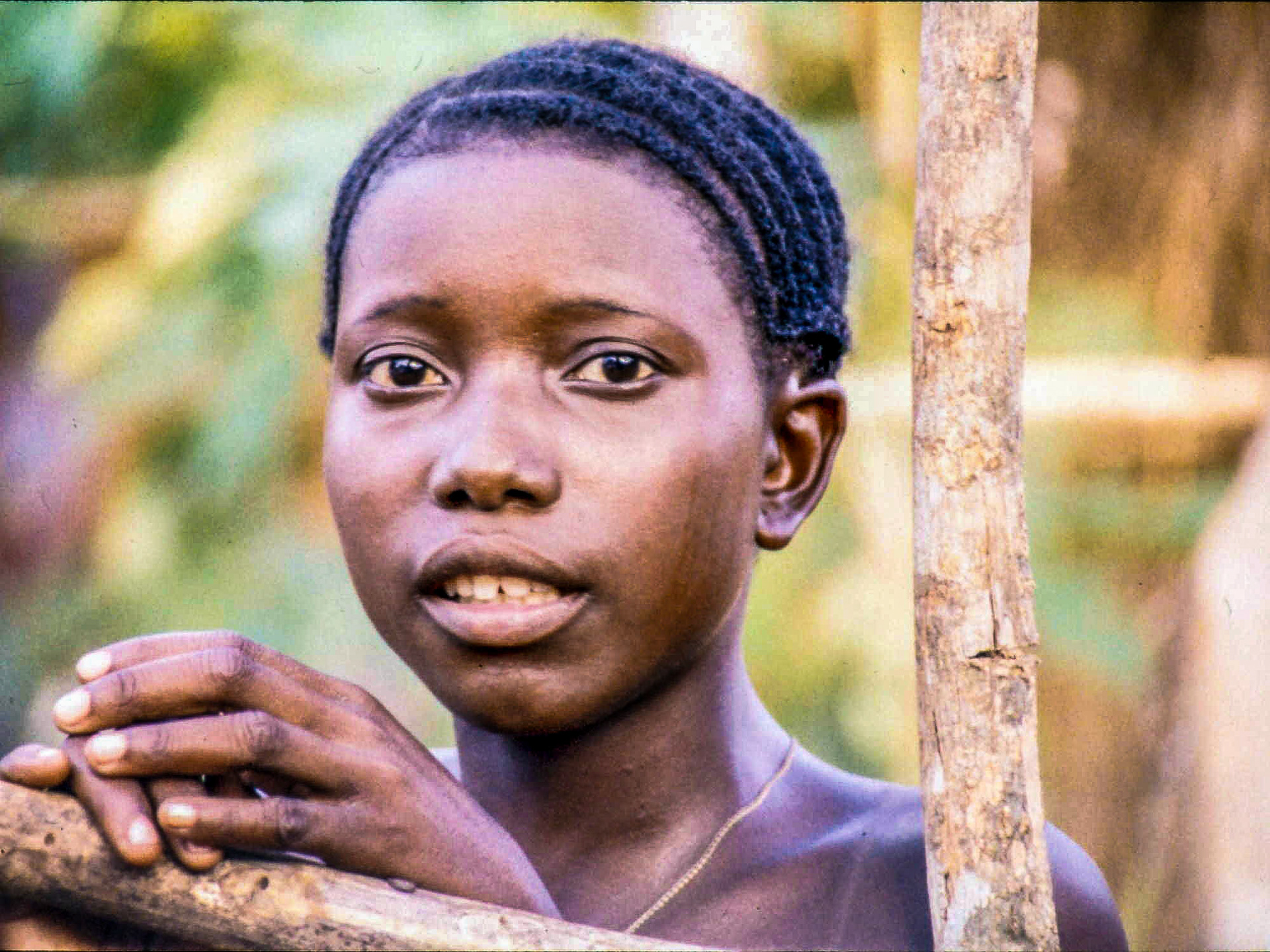 Native girl Kenya 1982