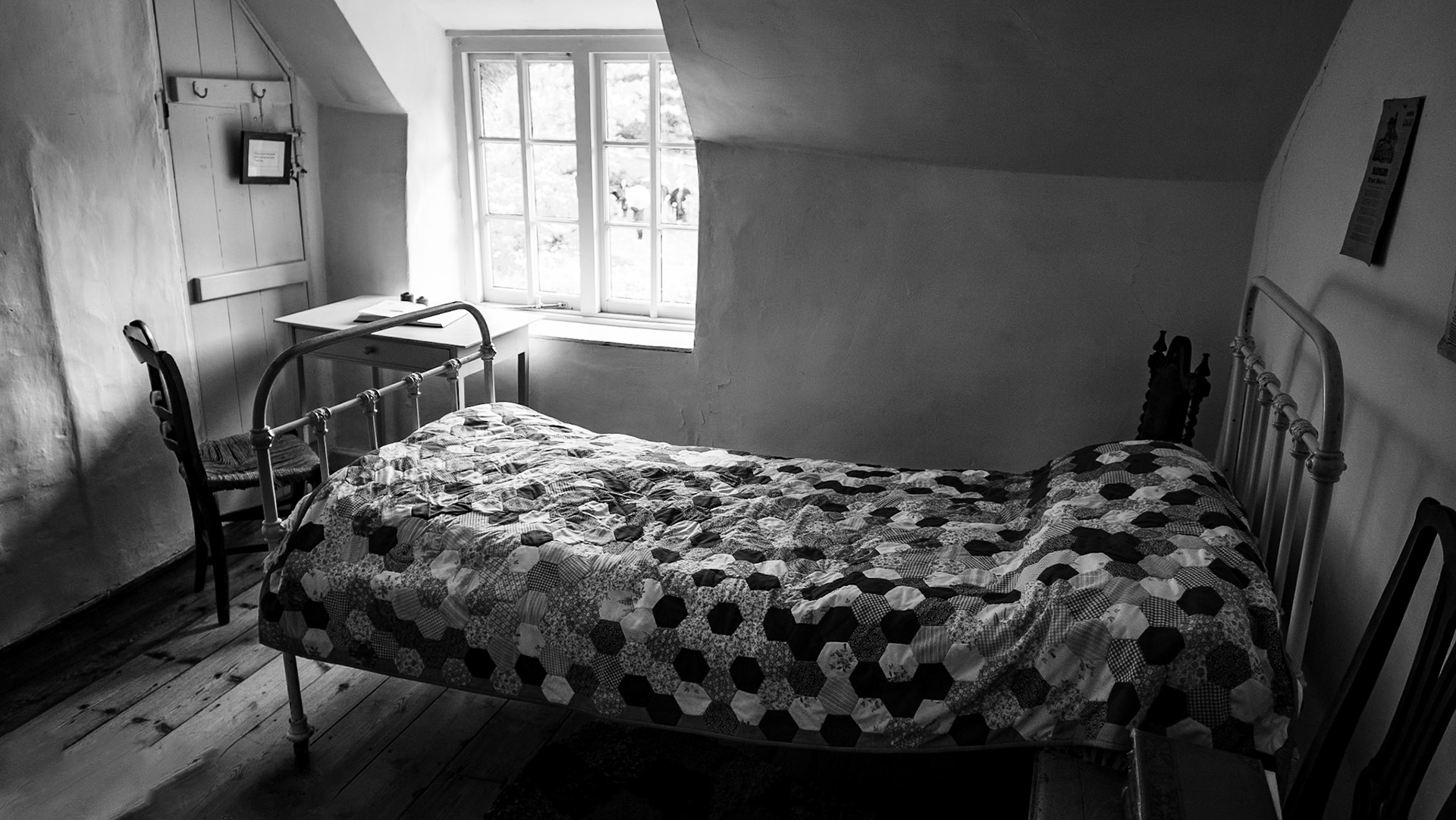 Thomas Hardy's cottage (NT), Higher Bockhampton, Dorset, July 2023