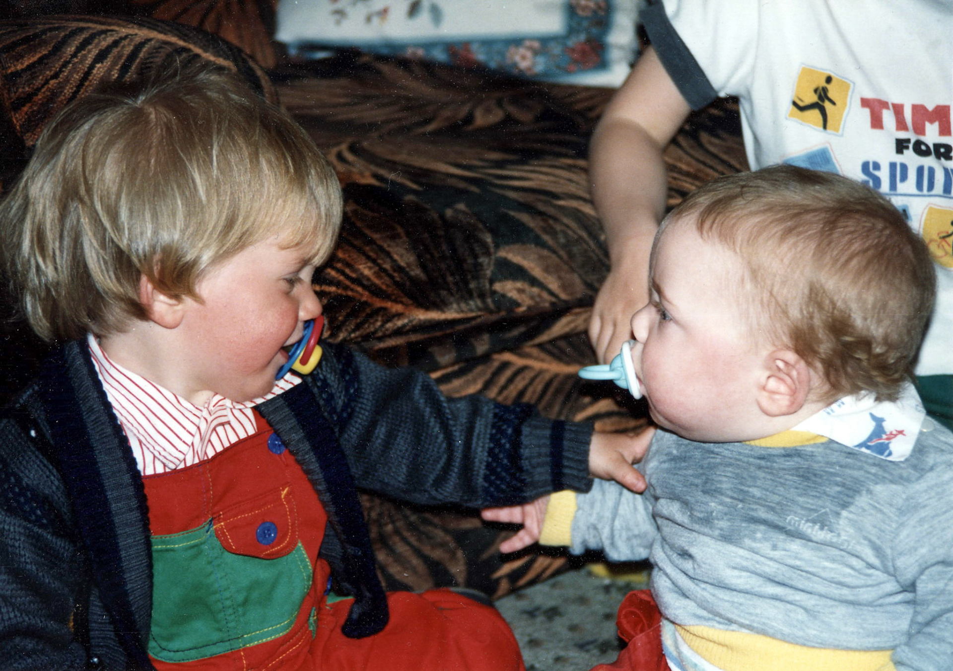 Robert's 1st birthday was at Val Evan's house