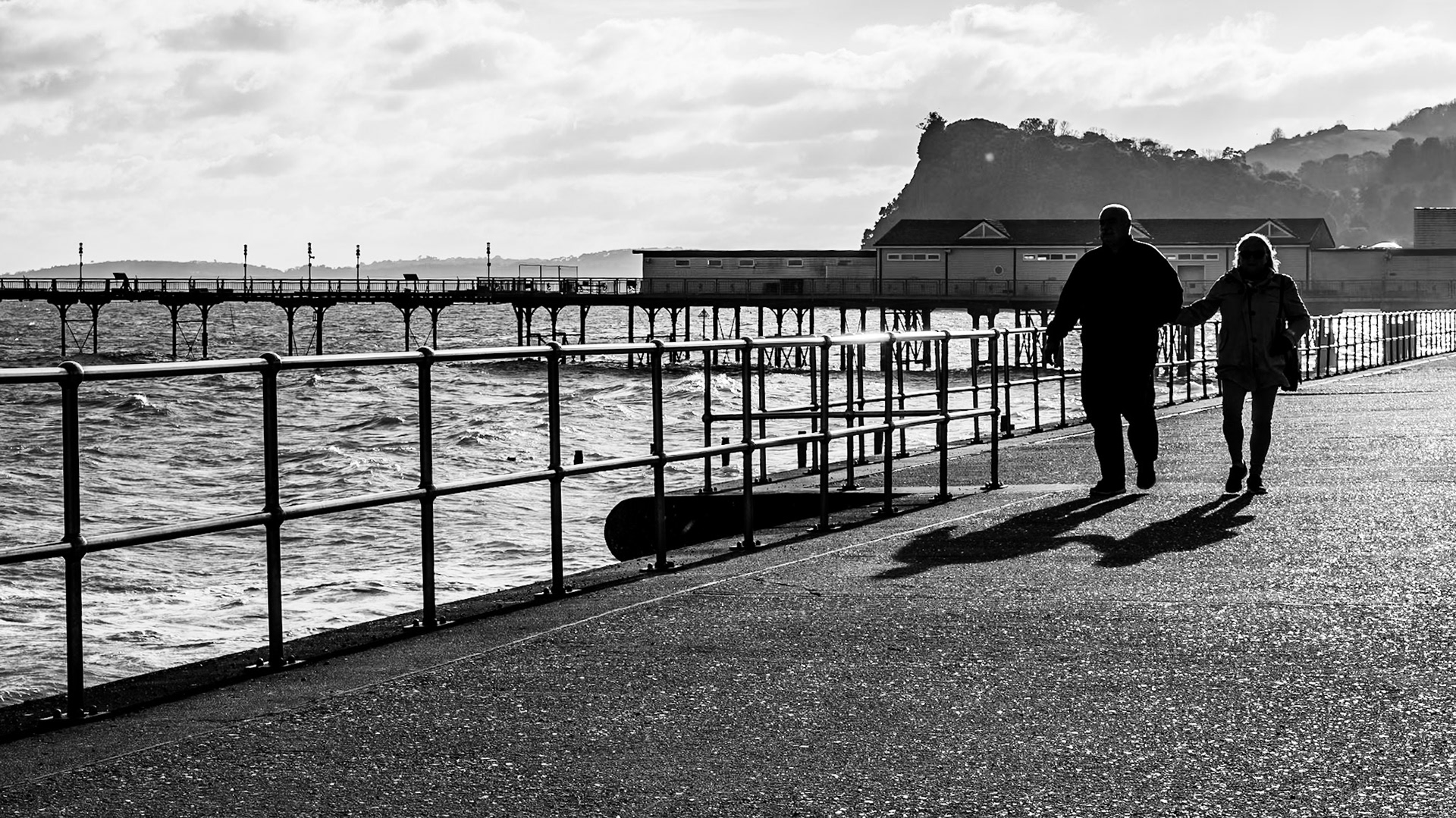 On the promenade