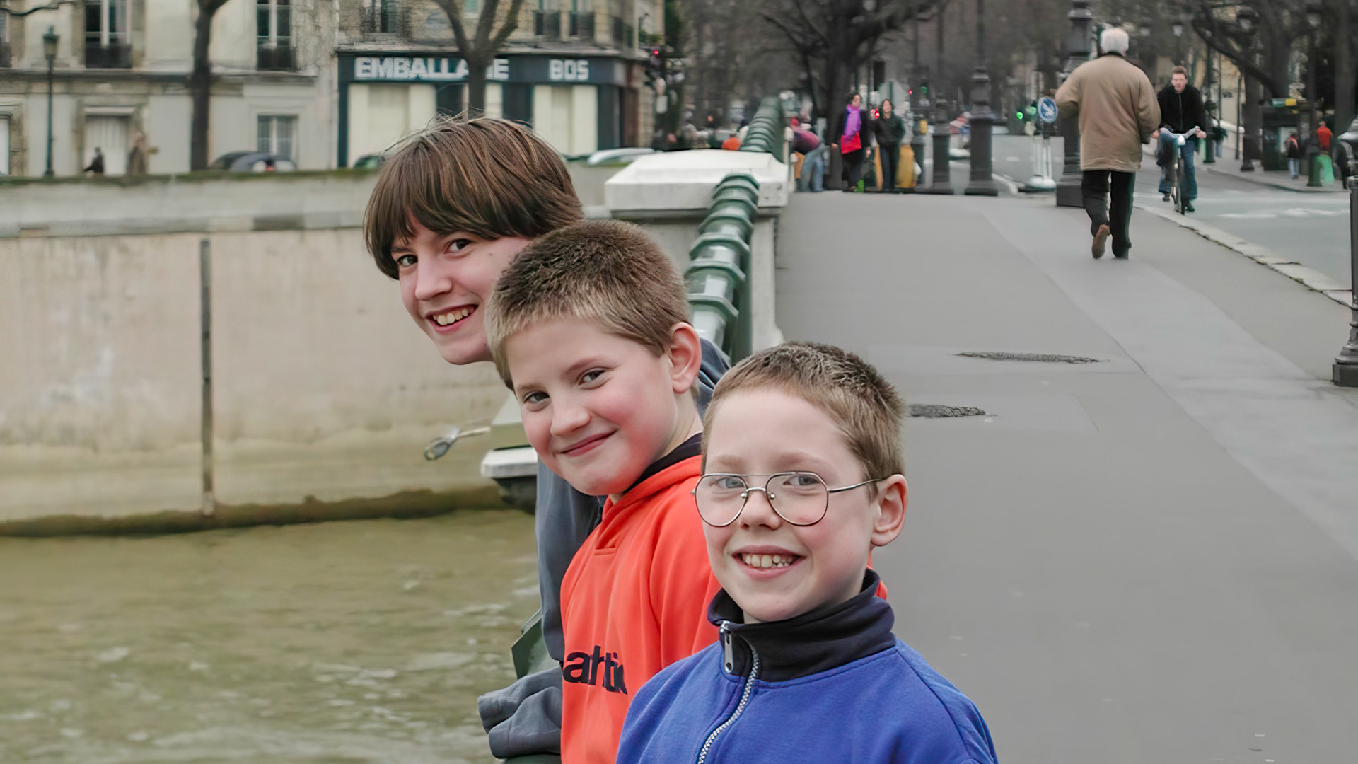 My lovely children in Paris