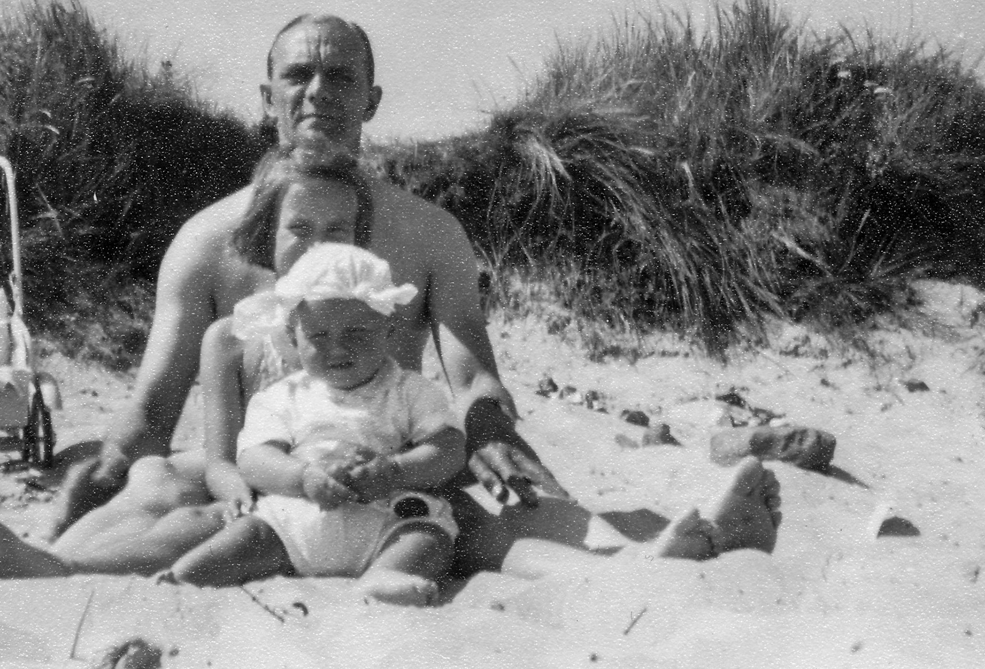 John, Maureen and Malcolm Hill