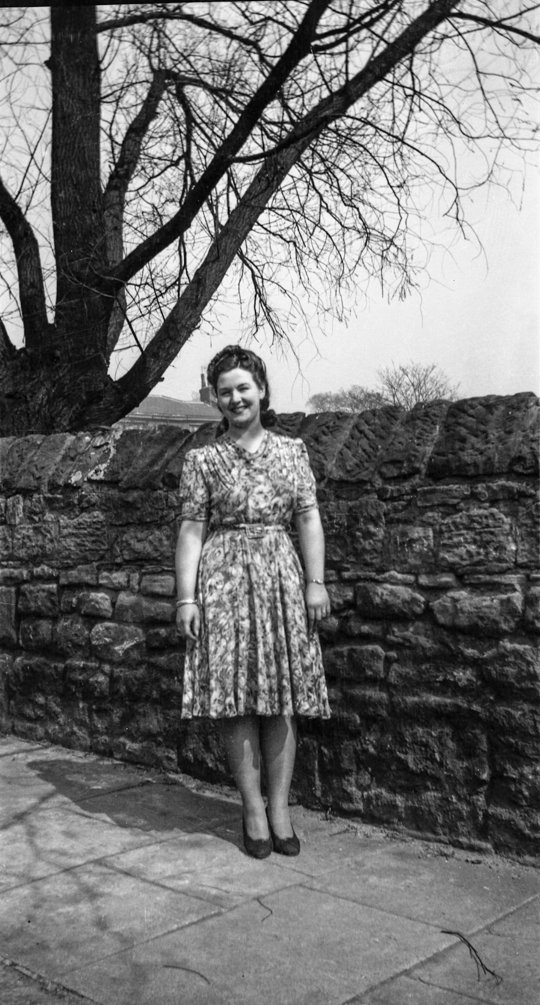 Irene recalls "Front of Bishop's Road"