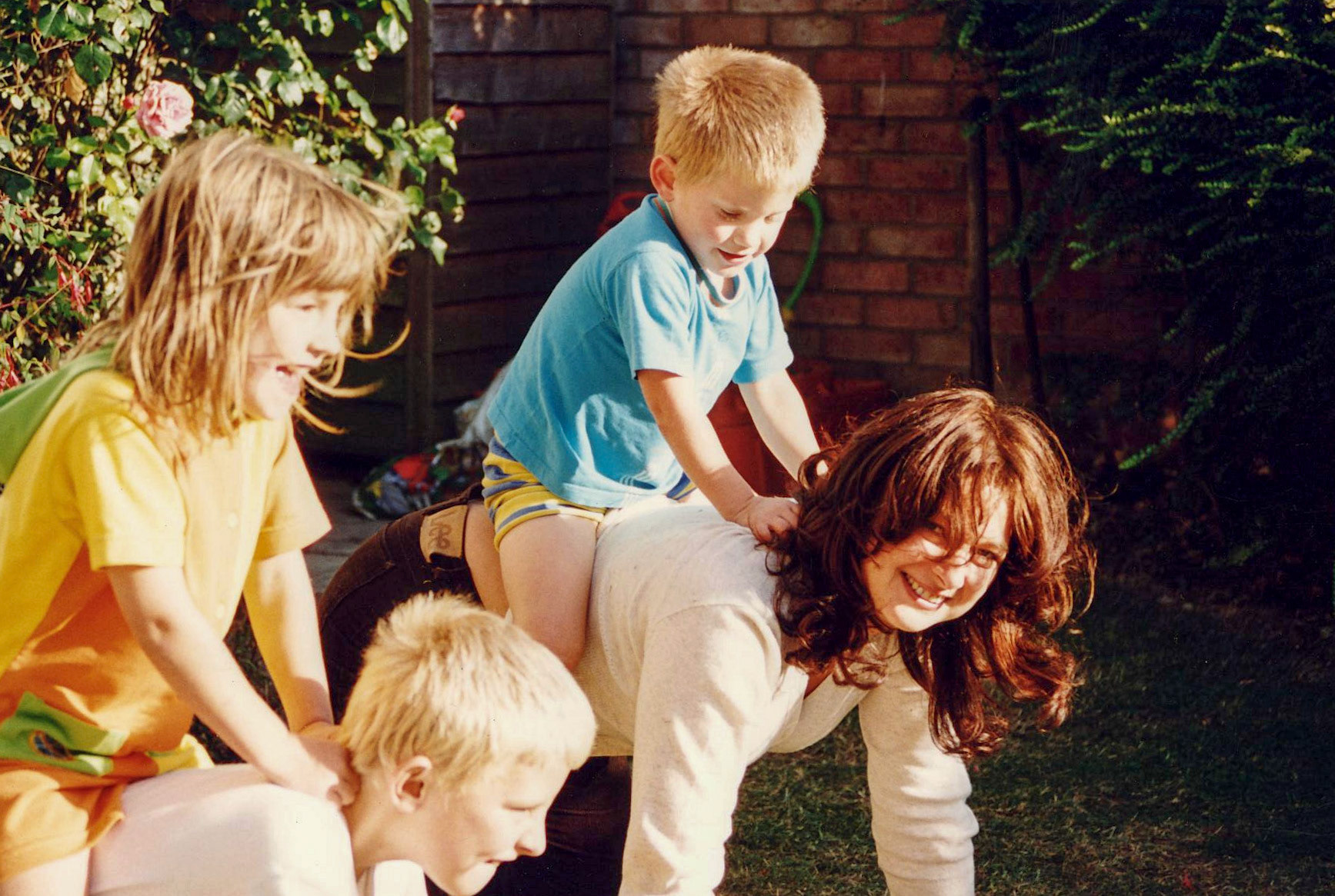 Fun in the garden with Christine