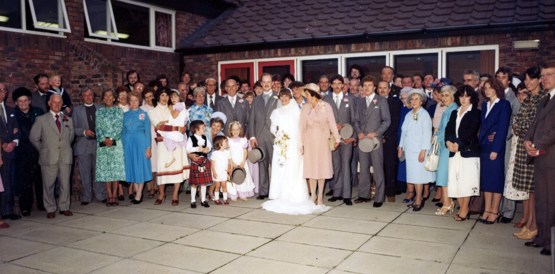 Howard and Lesleys wedding reception