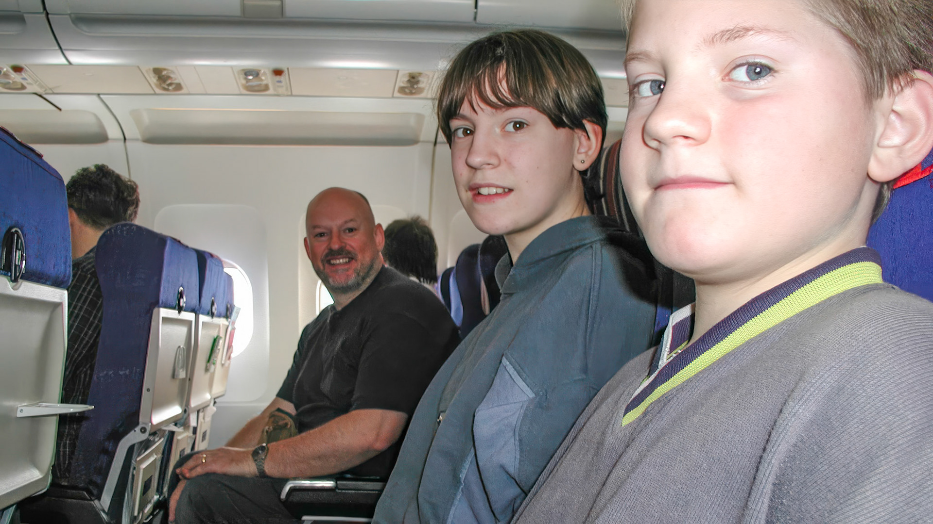 About to take off