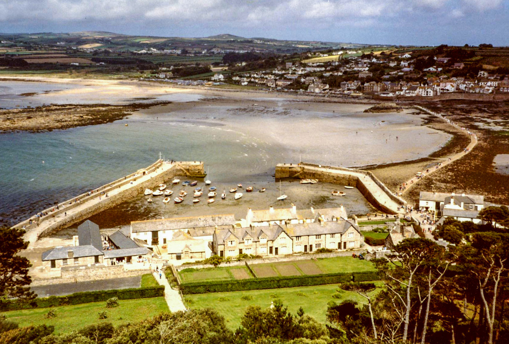 View from St Michael's Mount (Lesley's Olympus Trip I think)