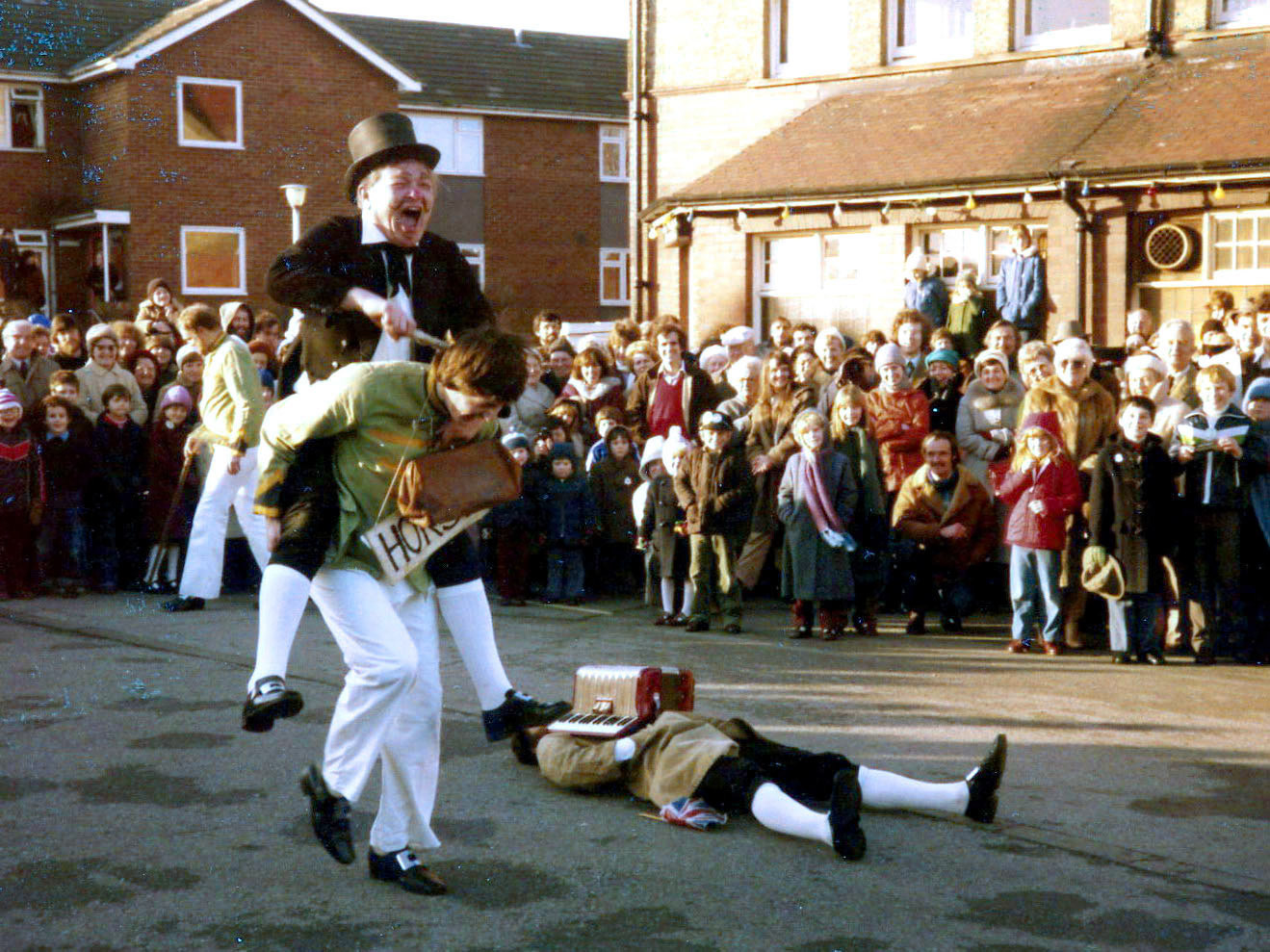 Whitley Bay, New Years Day 1981