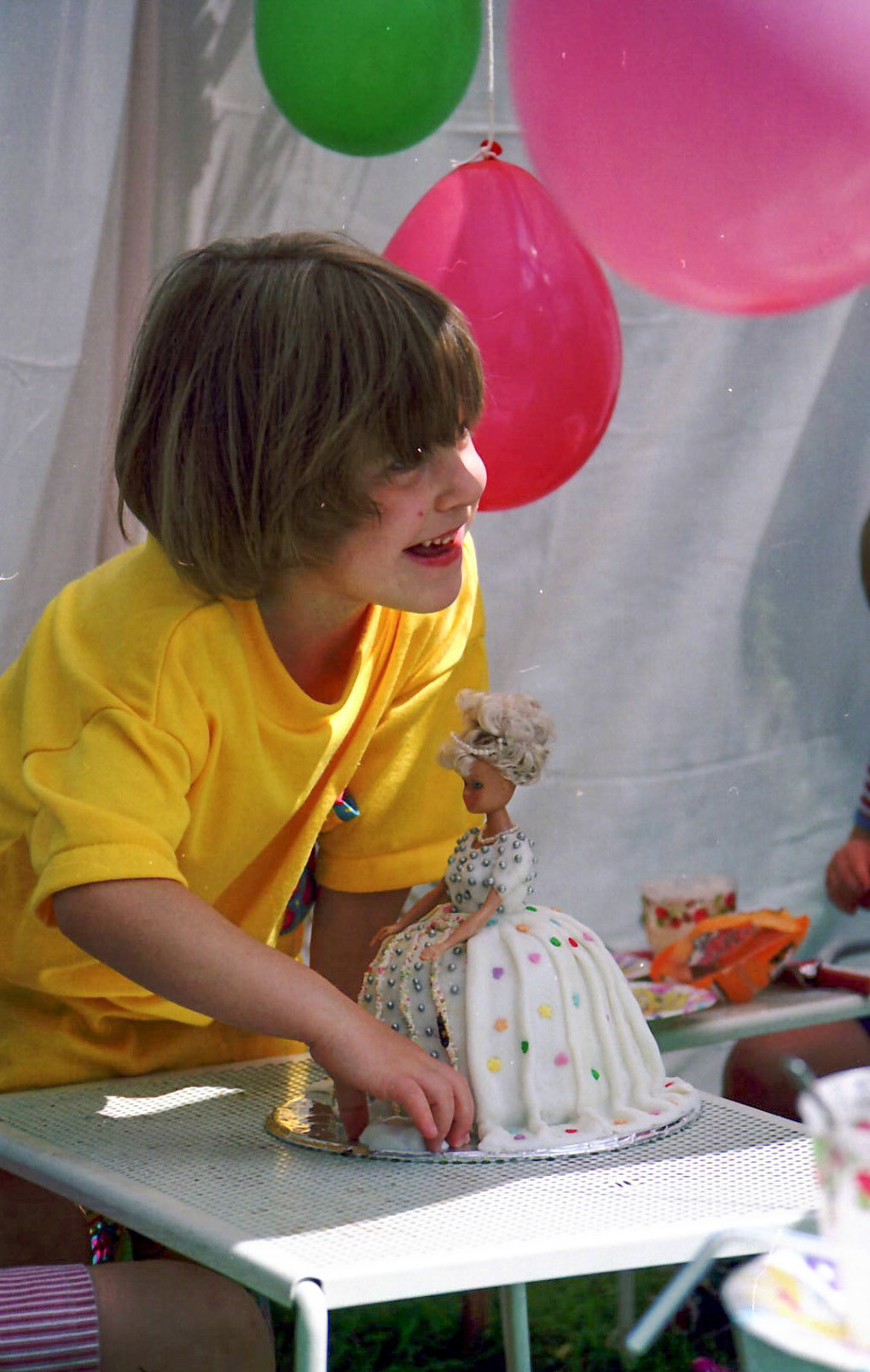 Party in the tent