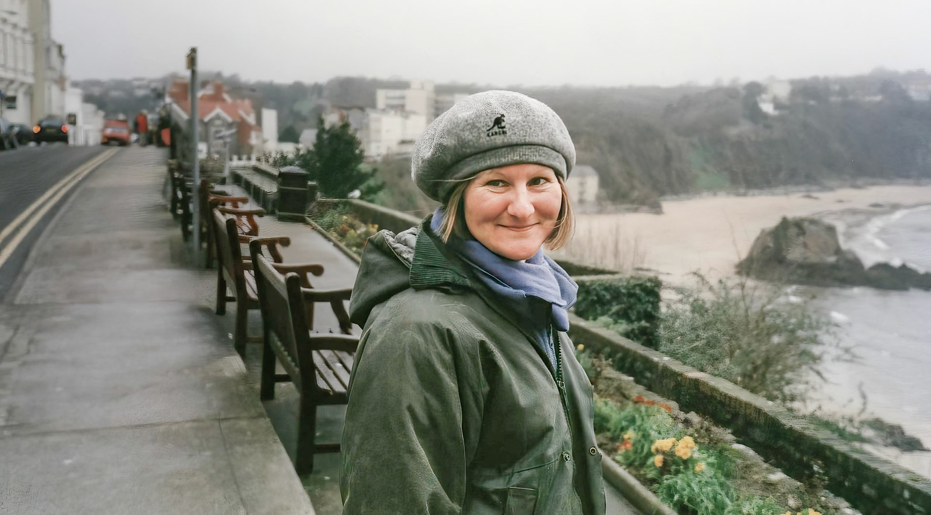 Annie at Tenby