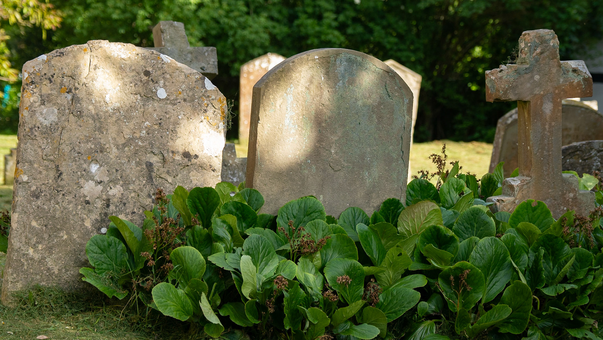 Outside Dorchester Abbey