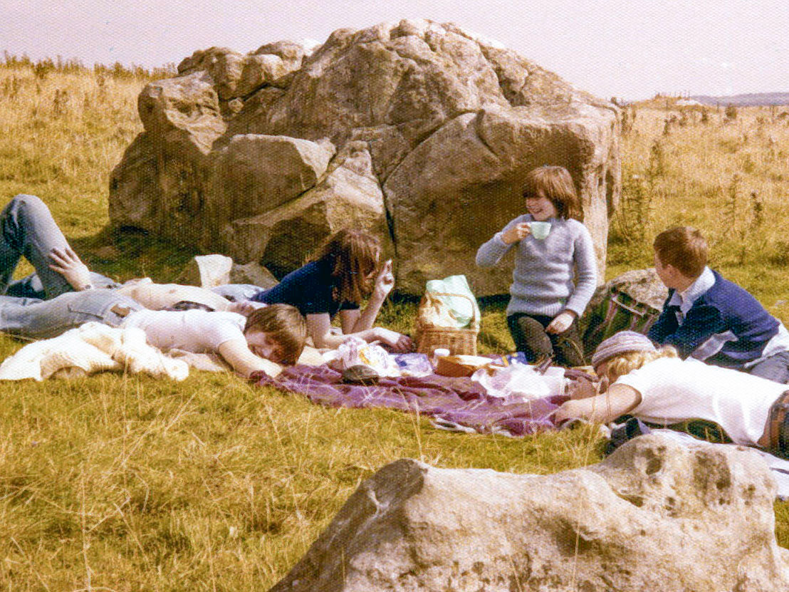 Day trip to Avebury, August 1979