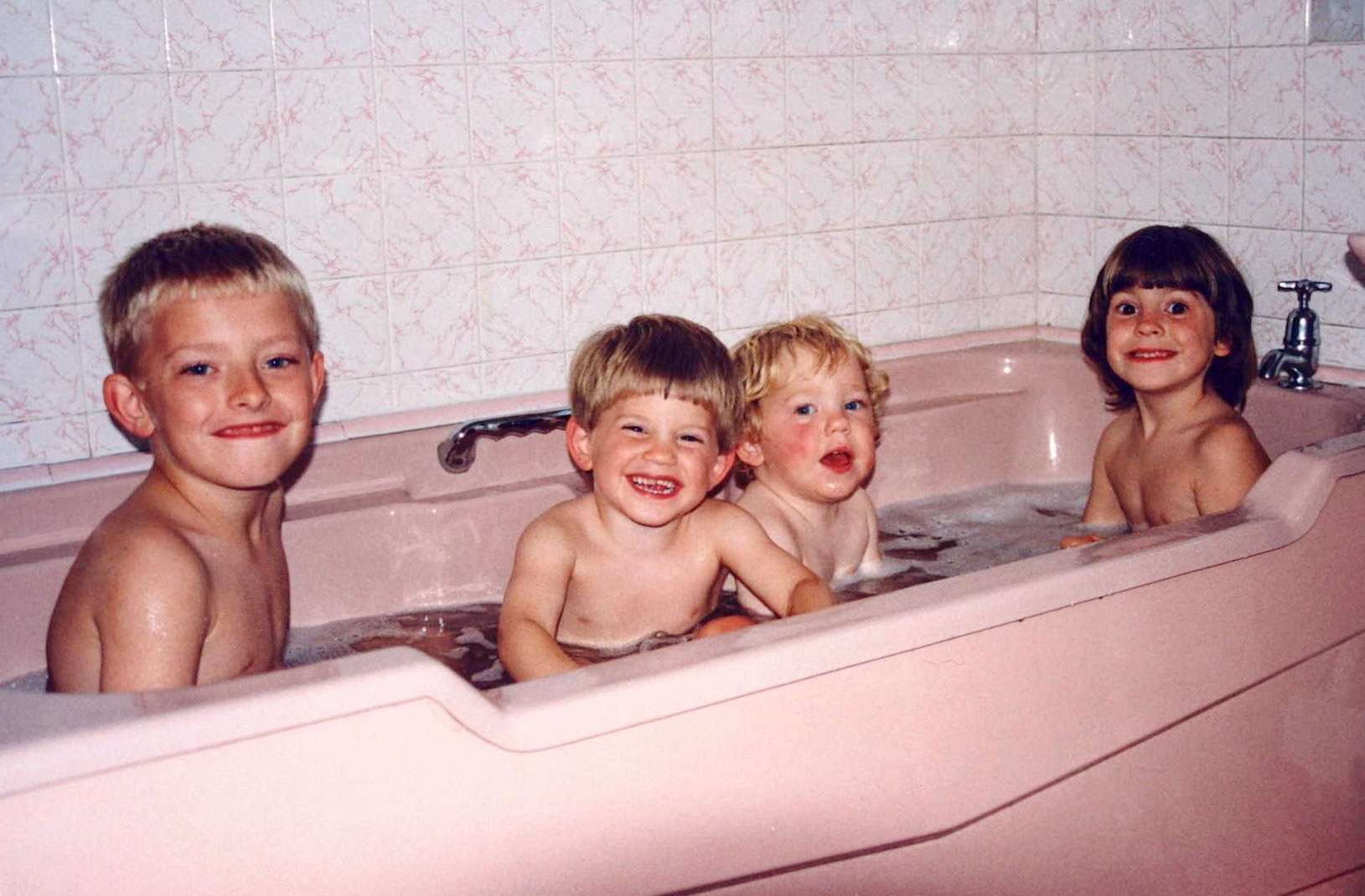 Bathtime at 18 Gorsedene Road, Whitley Bay