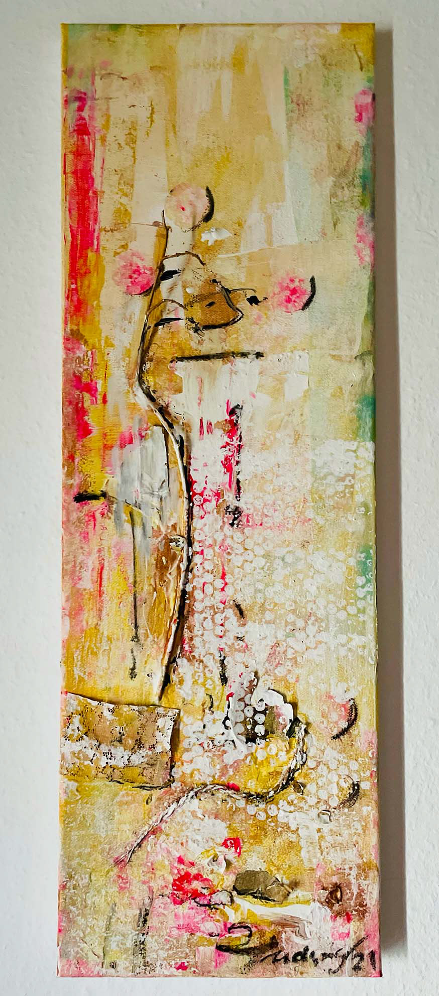 Die Giraffe | 60x20 cm