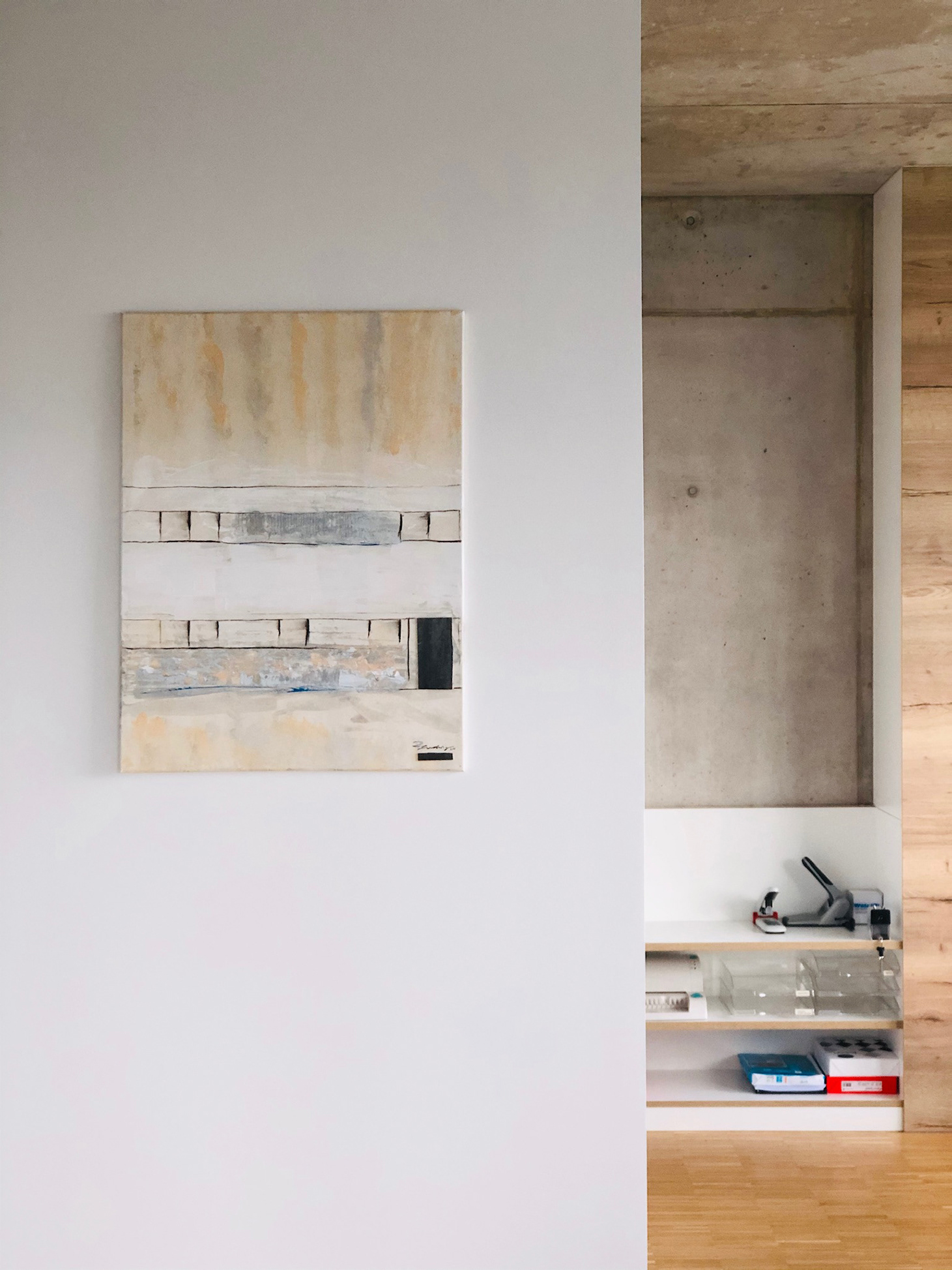 Die Fassade | 60x80cm | Auftragsarbeit