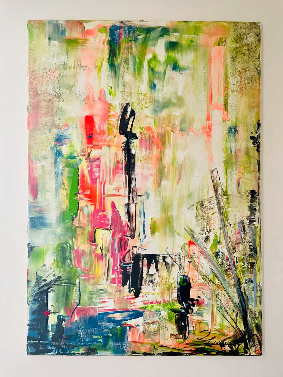 Der bunte Traum | 116 x 74 cm 