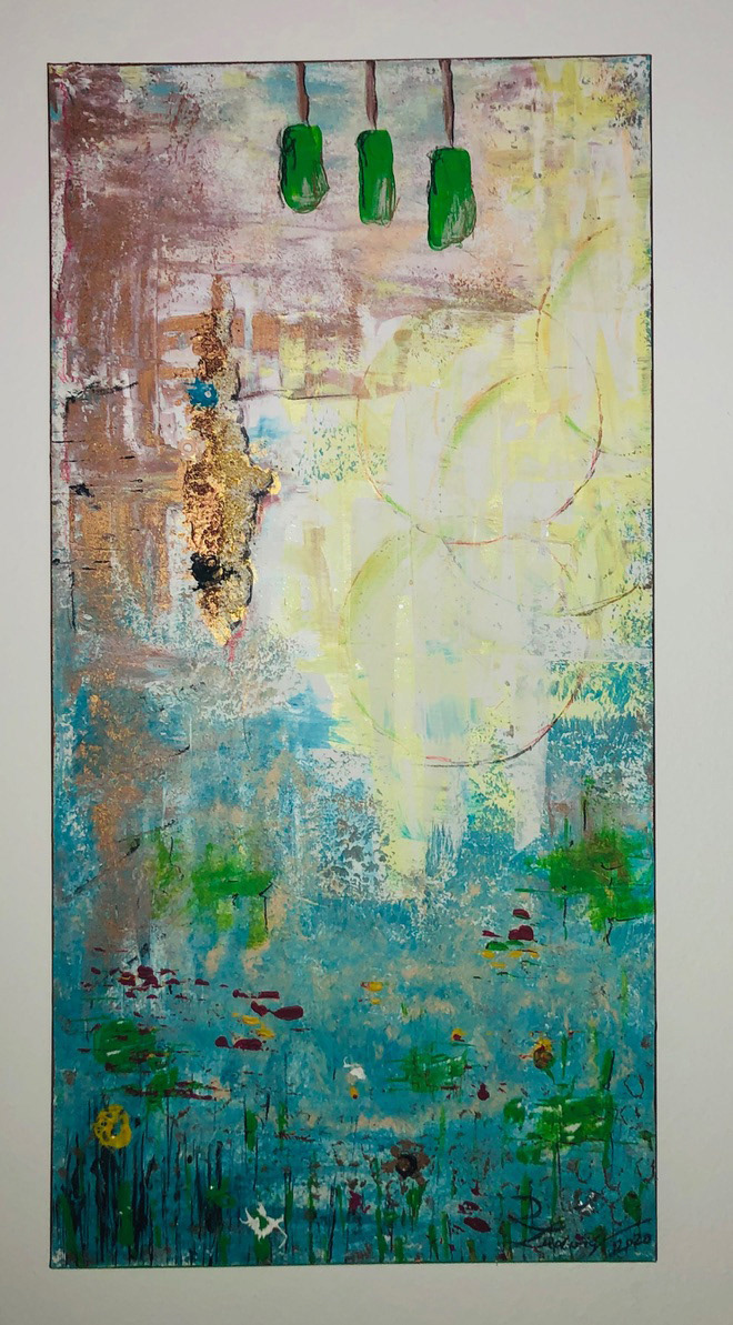 Der Teich | 100x50 cm | 60x80cm