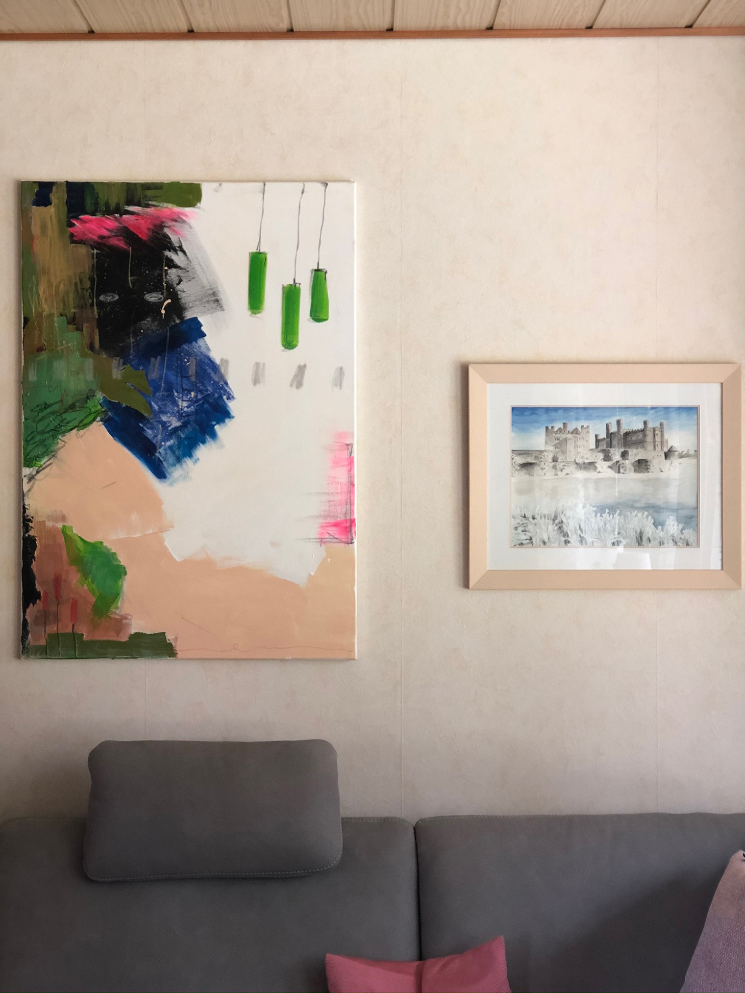 Der Lesende | 100x70 cm