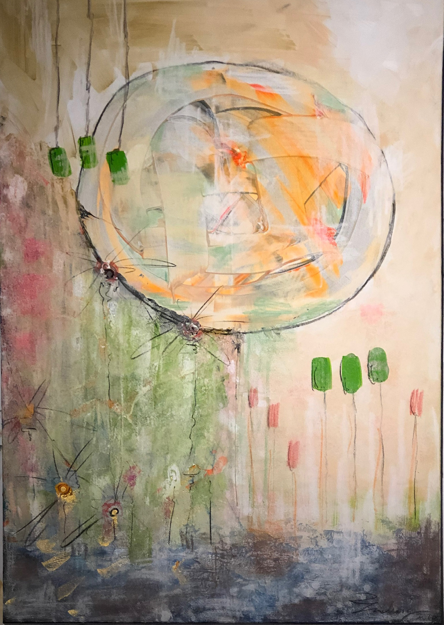 Die Jahreszeiten | 120x70 cm | 60x80cm | Auftragsarbeit