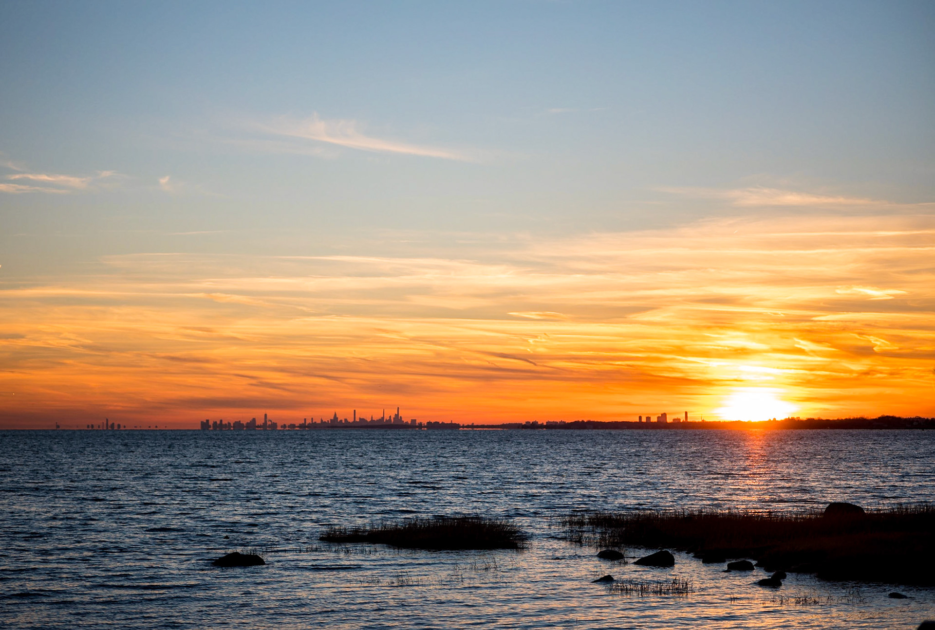 NYC sundown
