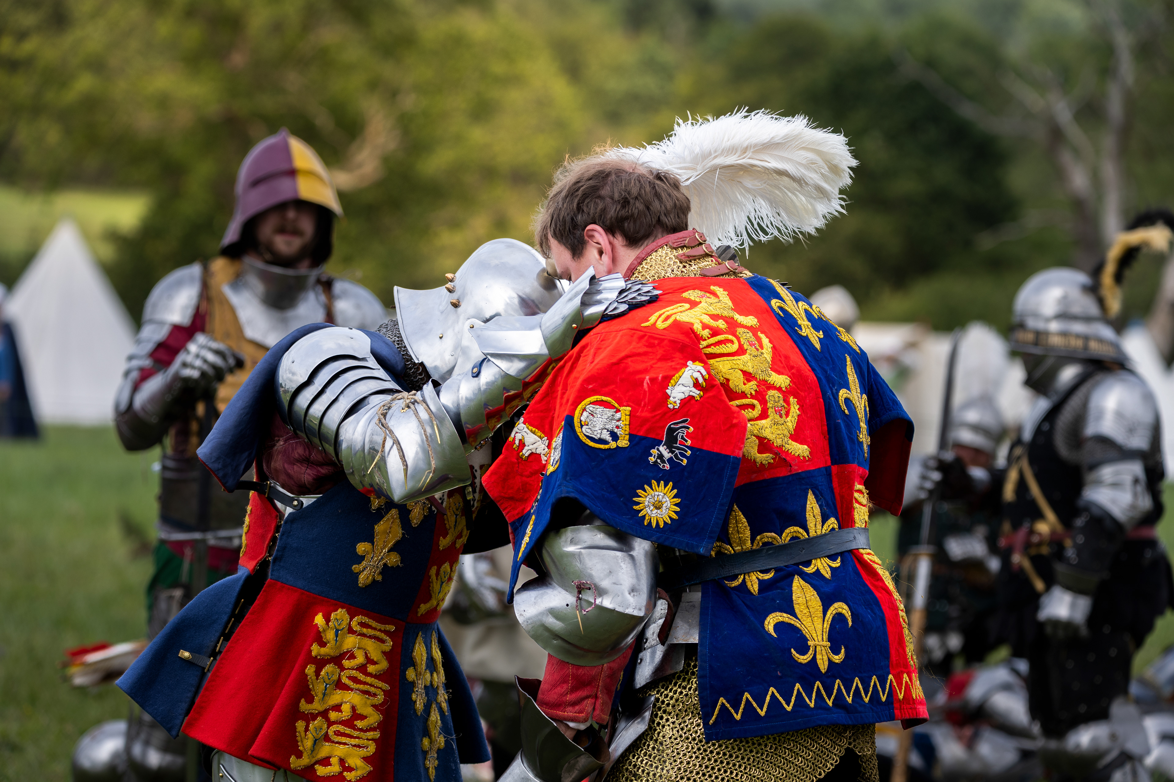 Brothers Embrace - Barnet Medieval Festival 2026