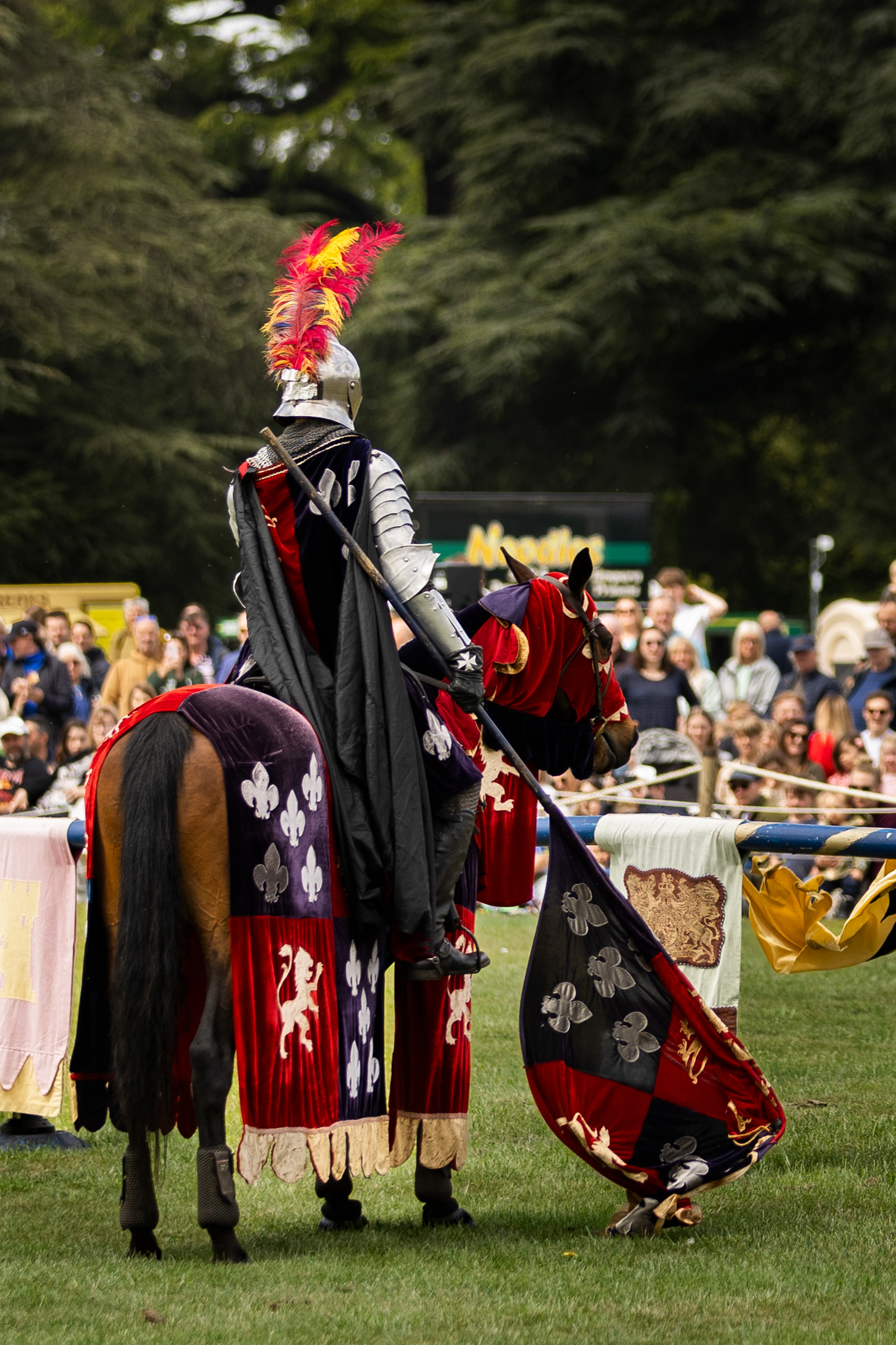 The Earl of Warwick Salutes - Blenheim